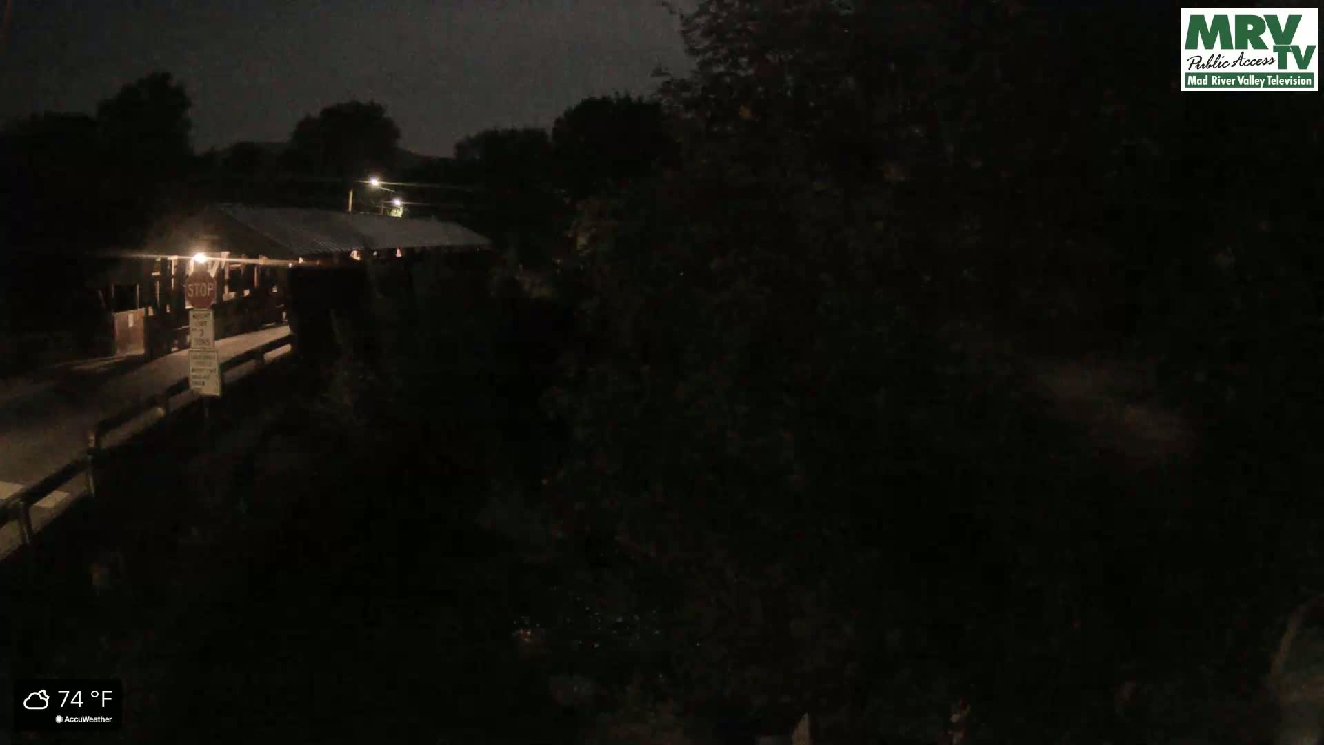 Waitsfield, Mad River Valley Great Eddy Covered Bridge Live Cam -Waitsfield, Washington County, Vermont, USA