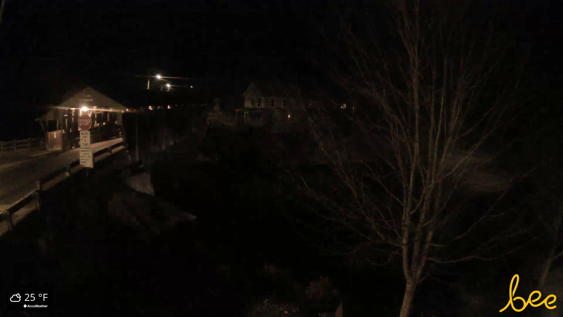 Waitsfield, Mad River Valley Great Eddy Covered Bridge Live Cam -Waitsfield, Washington County, Vermont, USA