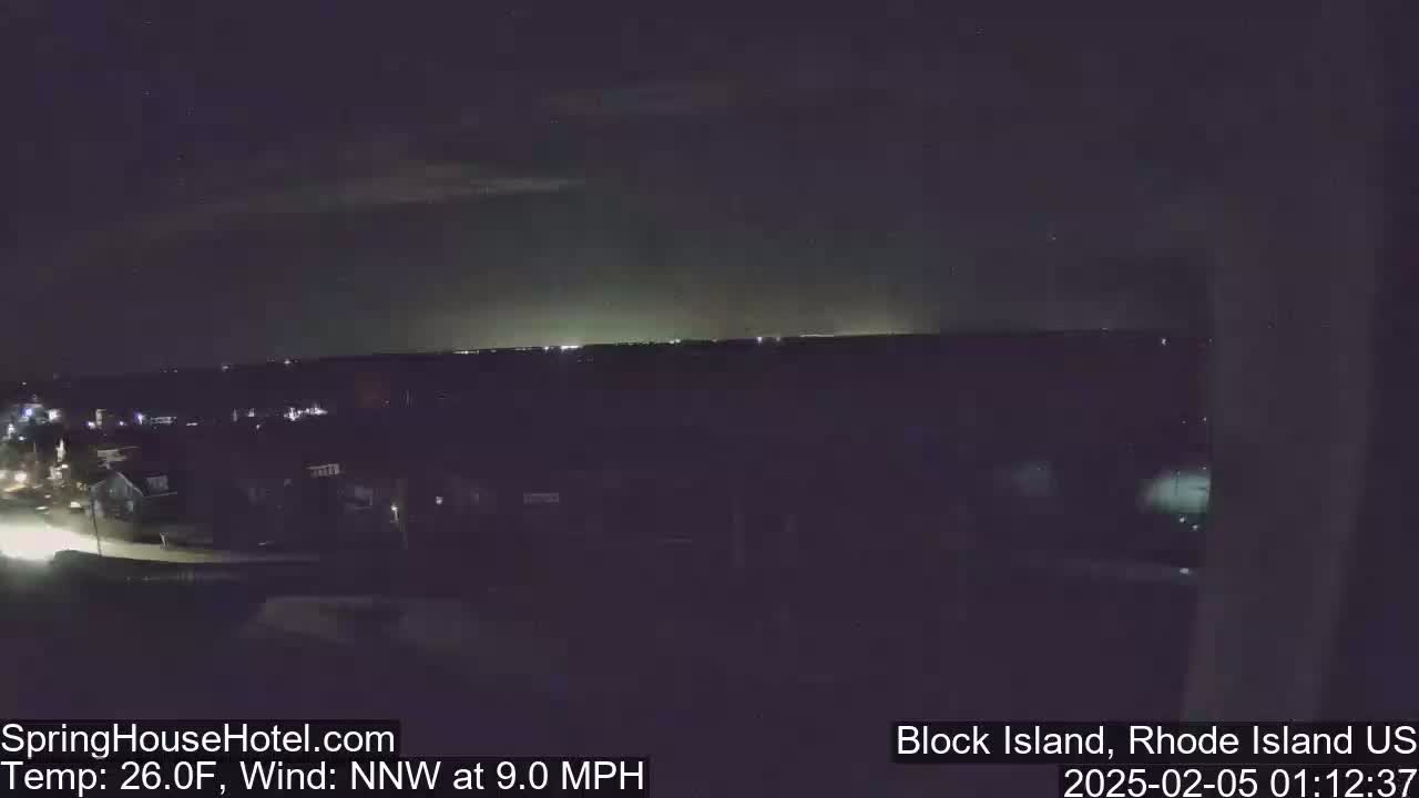 New Shoreham Harbor  Live Cam - Block Island, Rhode Island, USA