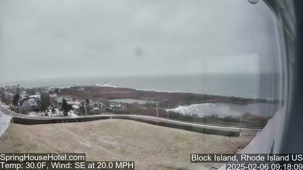 New Shoreham Harbor  Live Cam - Block Island, Rhode Island, USA