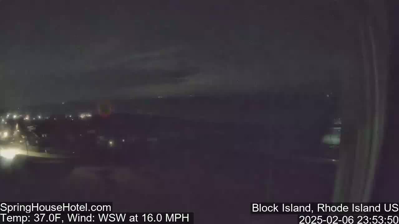 New Shoreham Harbor  Live Cam - Block Island, Rhode Island, USA