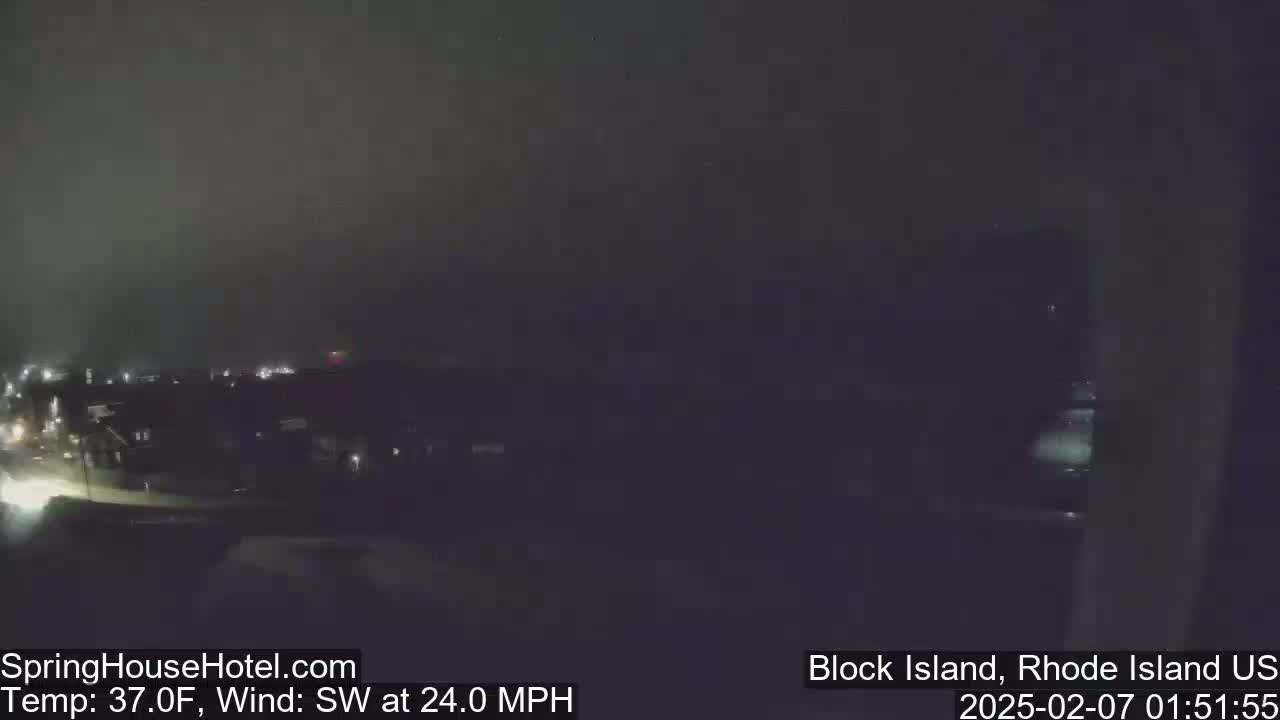 New Shoreham Harbor  Live Cam - Block Island, Rhode Island, USA