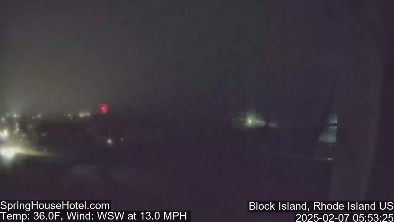 New Shoreham Harbor  Live Cam - Block Island, Rhode Island, USA