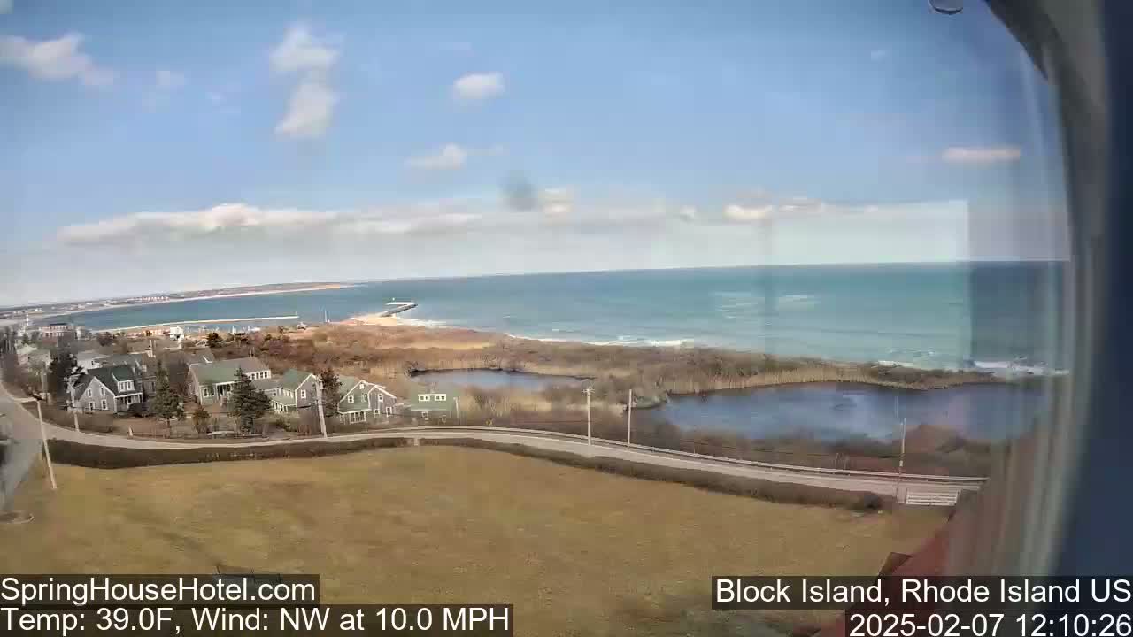 New Shoreham Harbor  Live Cam - Block Island, Rhode Island, USA
