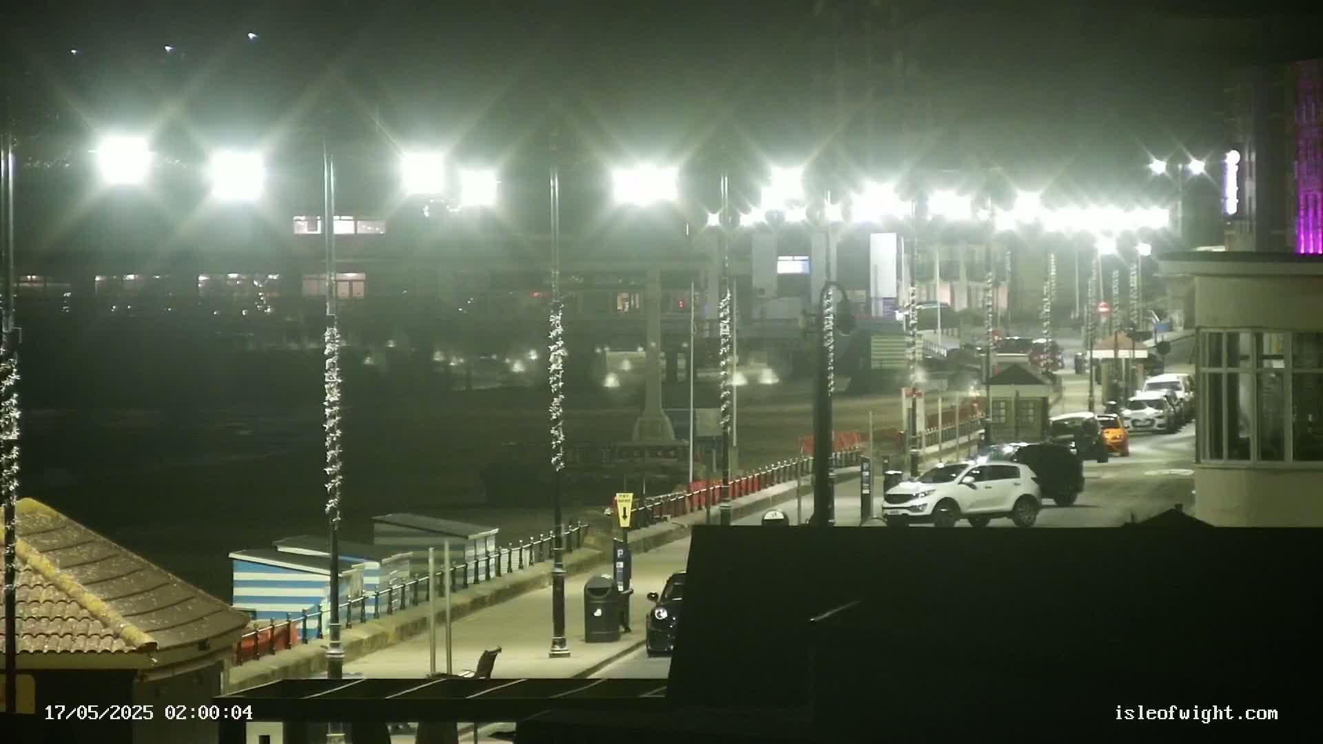 Sandown Beach Live Cam -Sandown, Isle of Wight, South East, England, United Kingdom