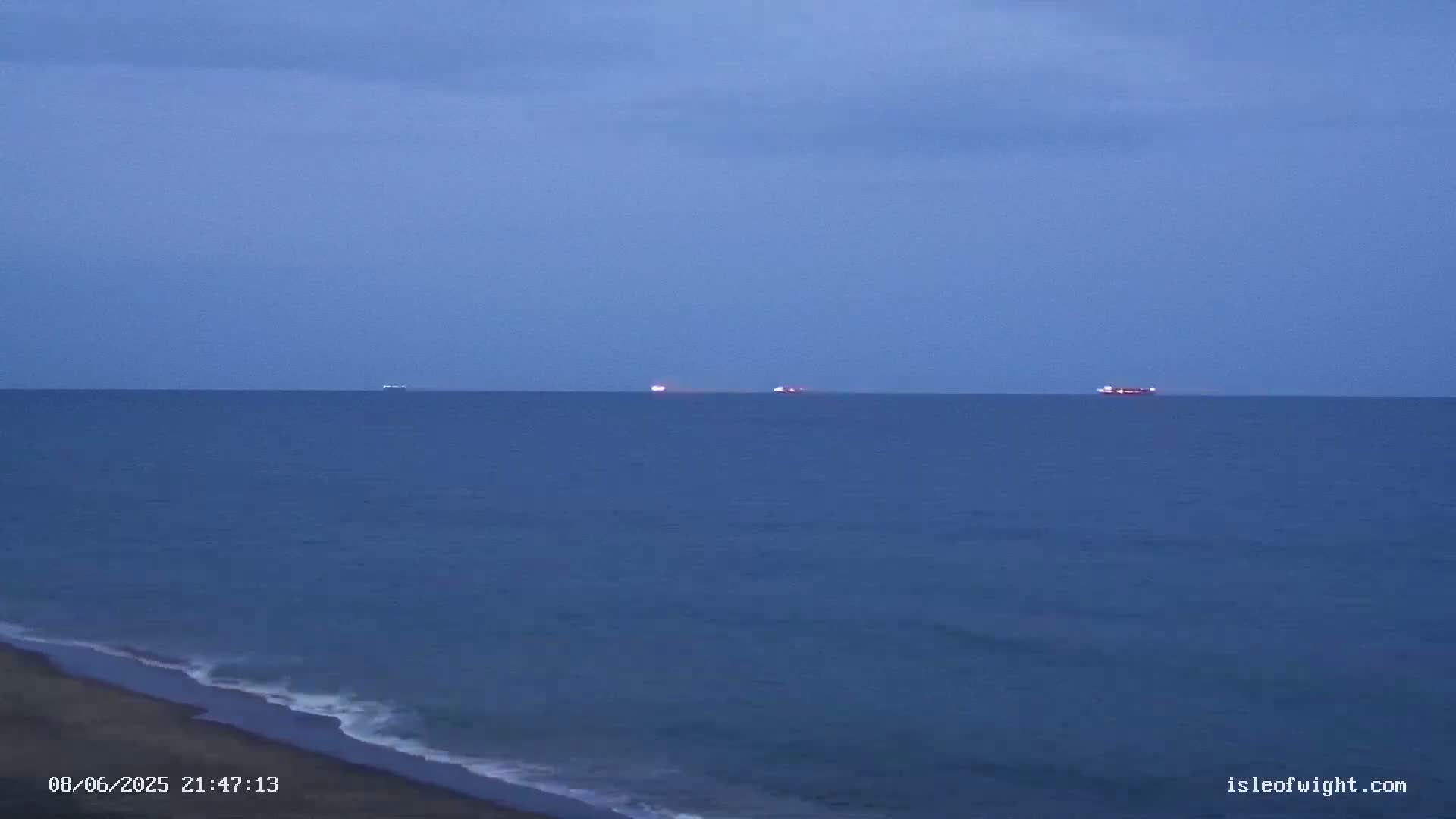 Sandown Beach Live Cam -Sandown, Isle of Wight, South East, England, United Kingdom