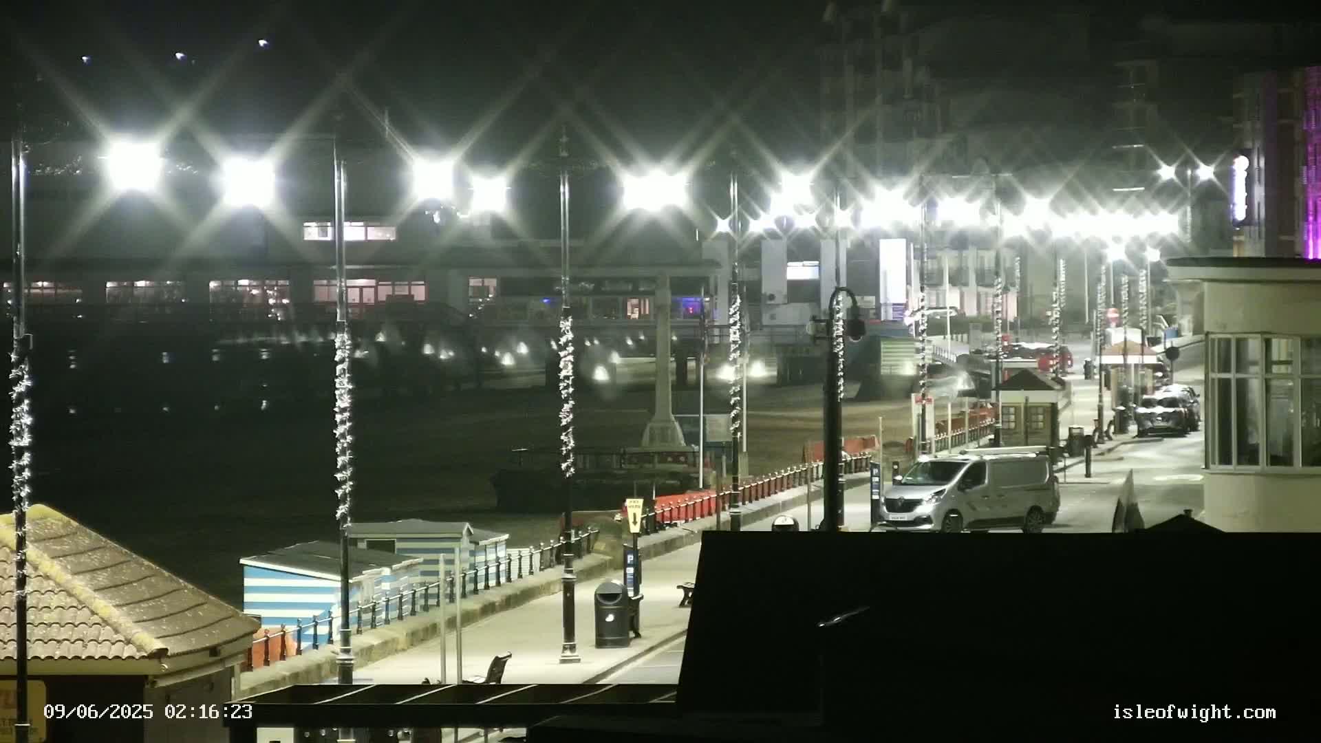 Sandown Beach Live Cam -Sandown, Isle of Wight, South East, England, United Kingdom