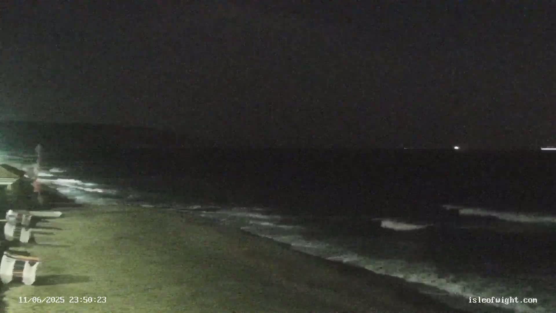 Sandown Beach Live Cam -Sandown, Isle of Wight, South East, England, United Kingdom