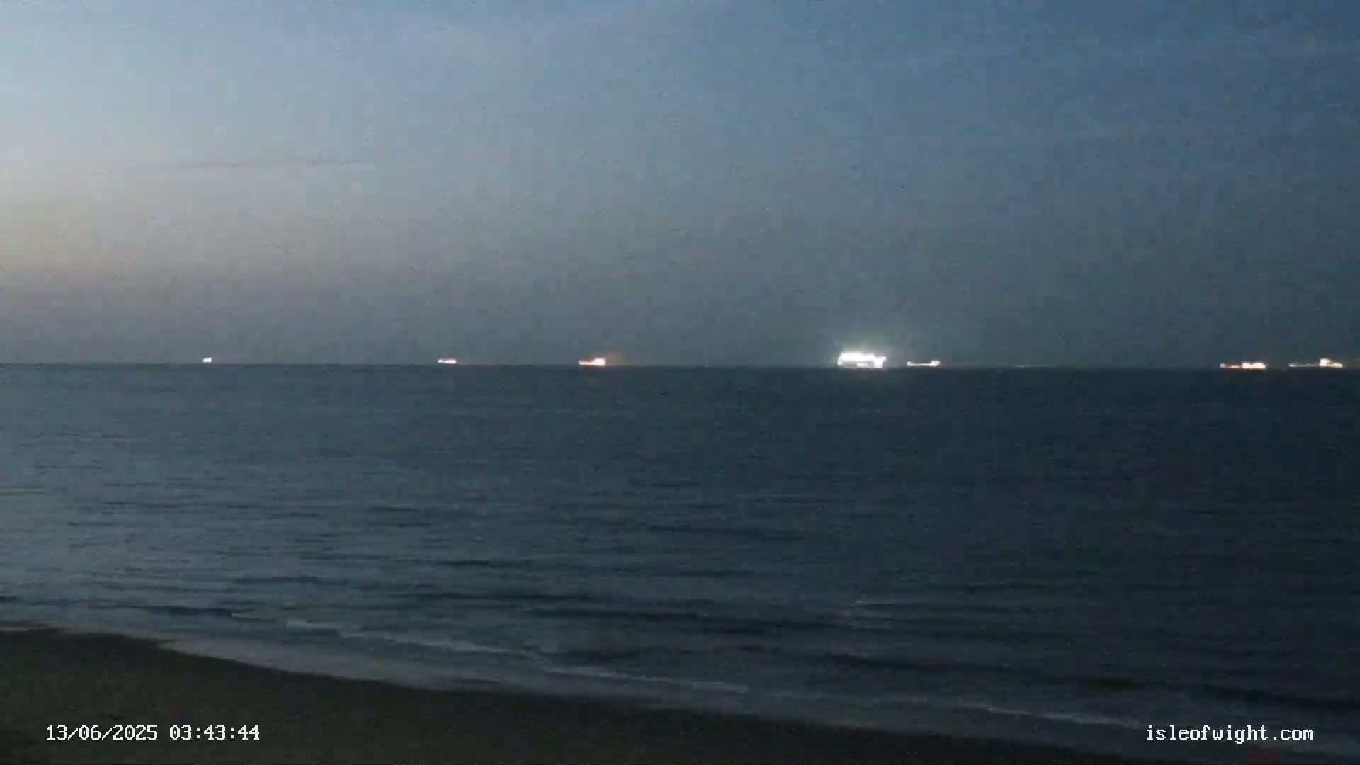 Sandown Beach Live Cam -Sandown, Isle of Wight, South East, England, United Kingdom