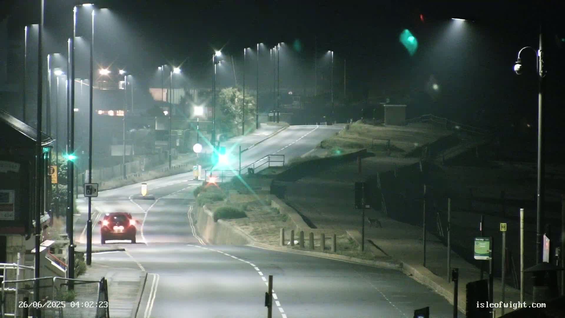 Sandown Beach Live Cam -Sandown, Isle of Wight, South East, England, United Kingdom