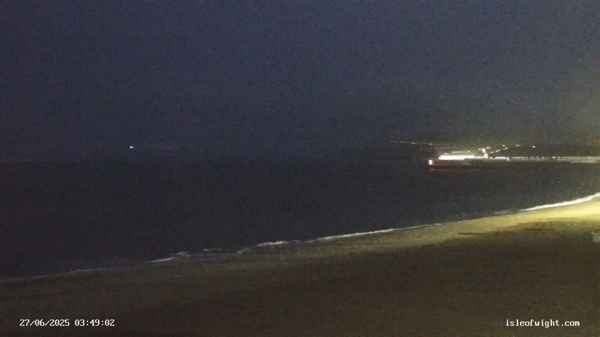 Sandown Beach Live Cam -Sandown, Isle of Wight, South East, England, United Kingdom