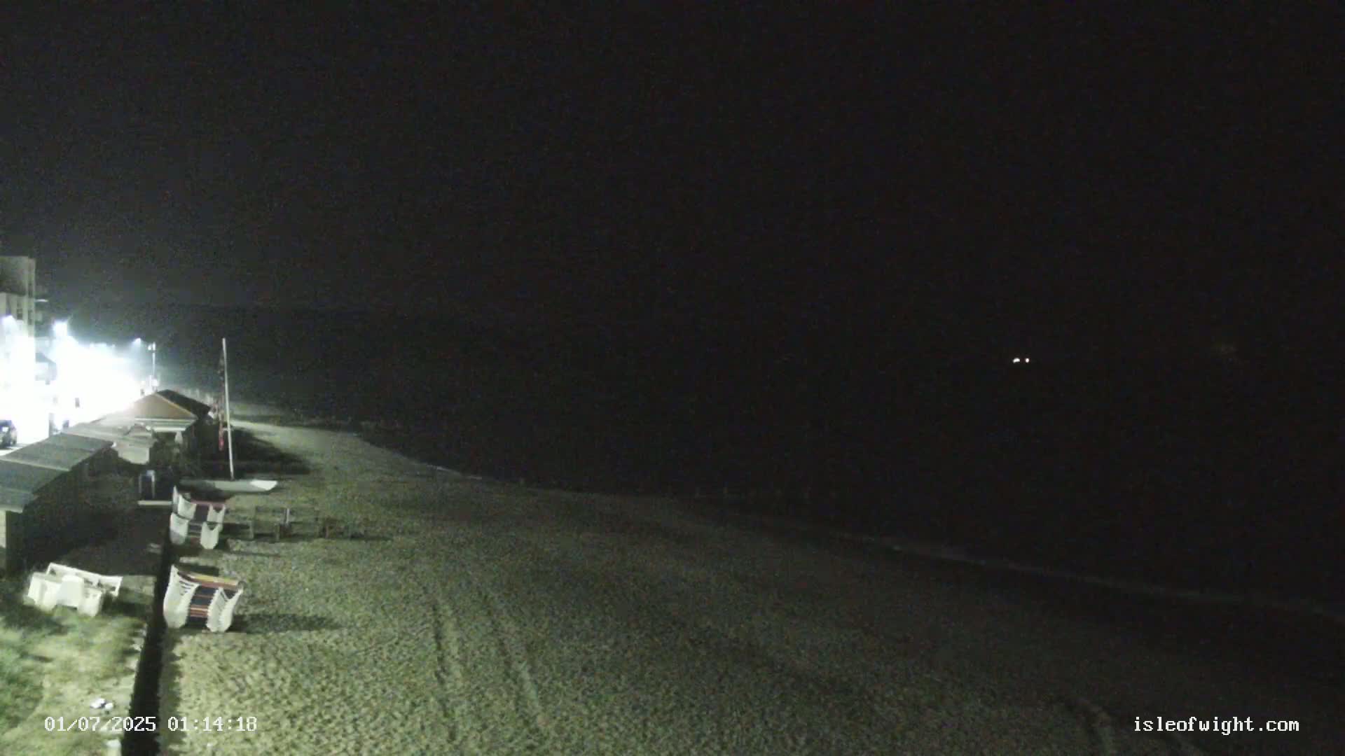 Sandown Beach Live Cam -Sandown, Isle of Wight, South East, England, United Kingdom