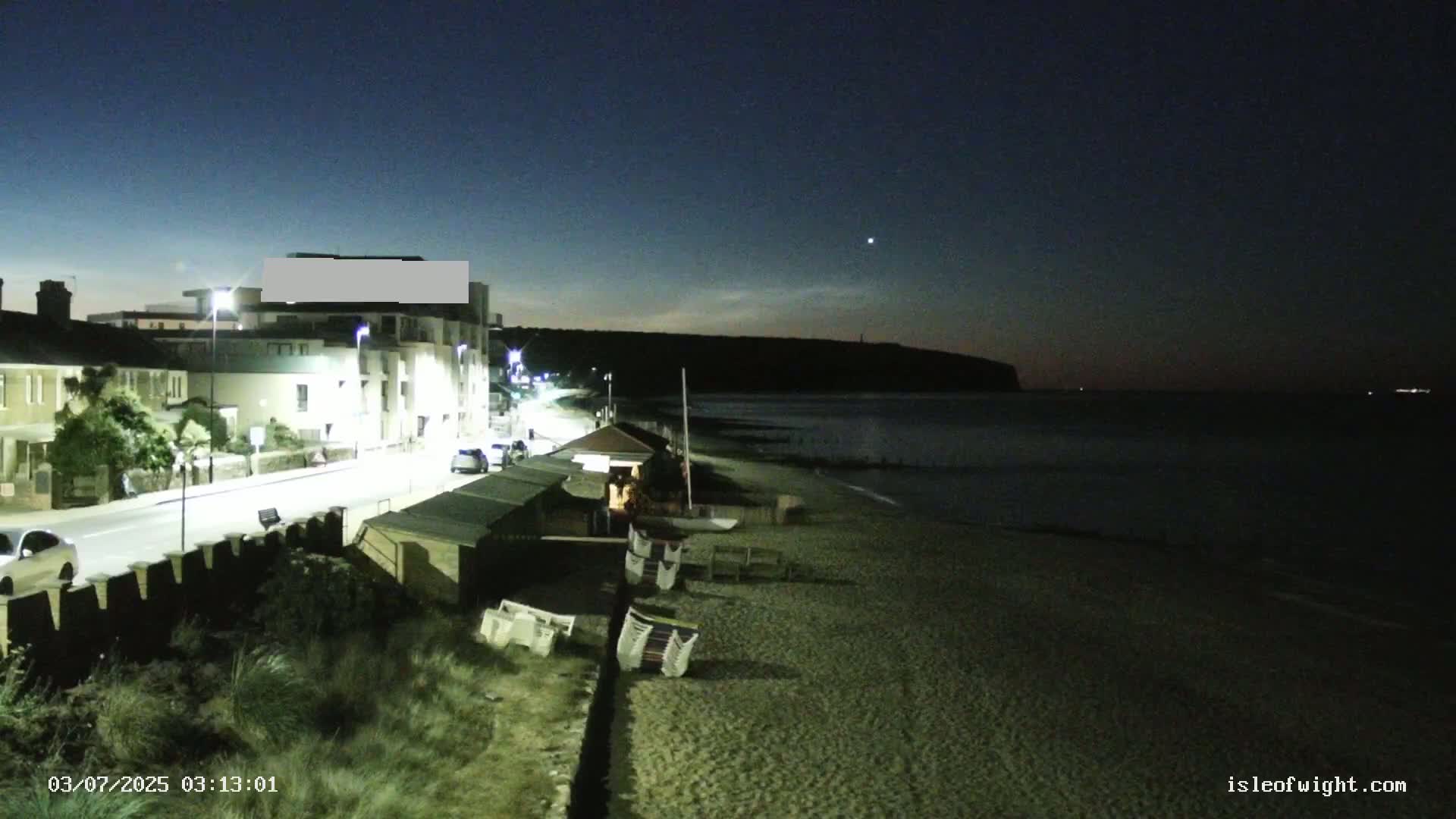 Sandown Beach Live Cam -Sandown, Isle of Wight, South East, England, United Kingdom