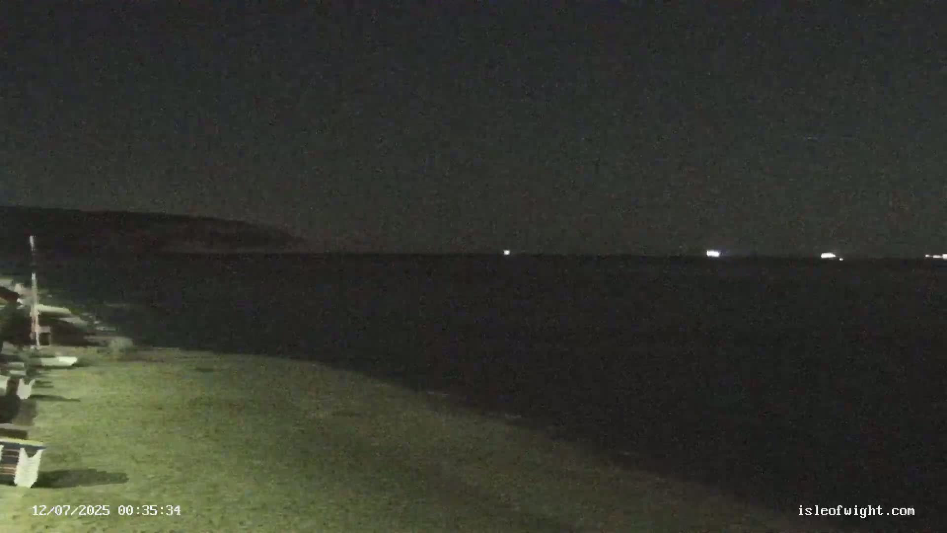 Sandown Beach Live Cam -Sandown, Isle of Wight, South East, England, United Kingdom