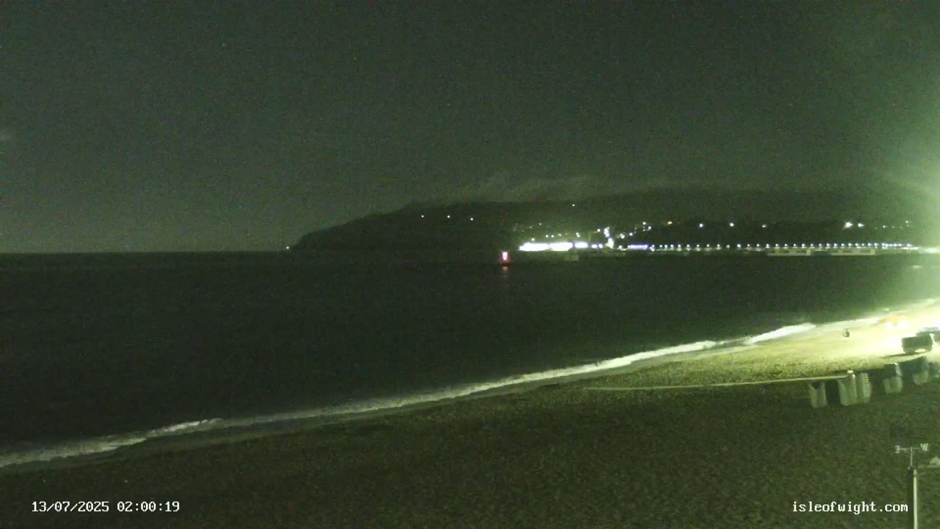 Sandown Beach Live Cam -Sandown, Isle of Wight, South East, England, United Kingdom