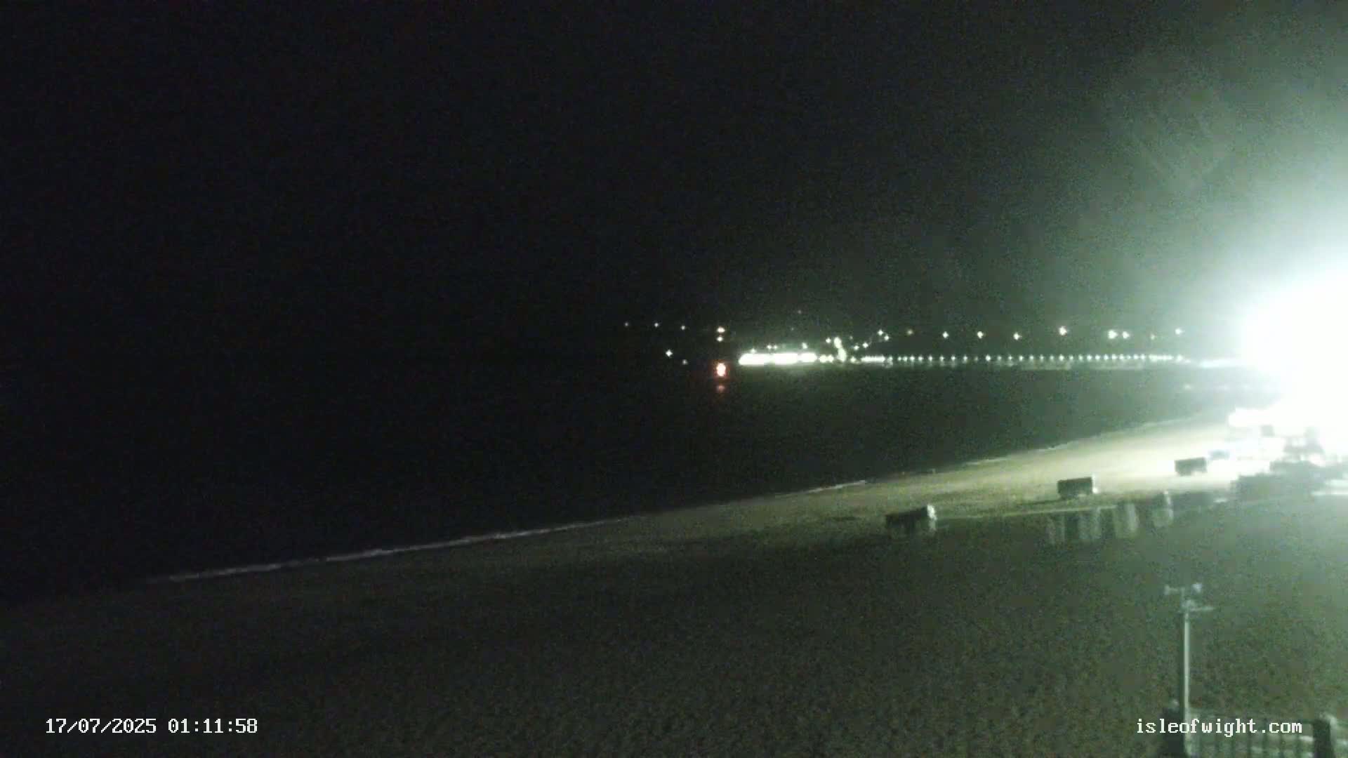 Sandown Beach Live Cam -Sandown, Isle of Wight, South East, England, United Kingdom