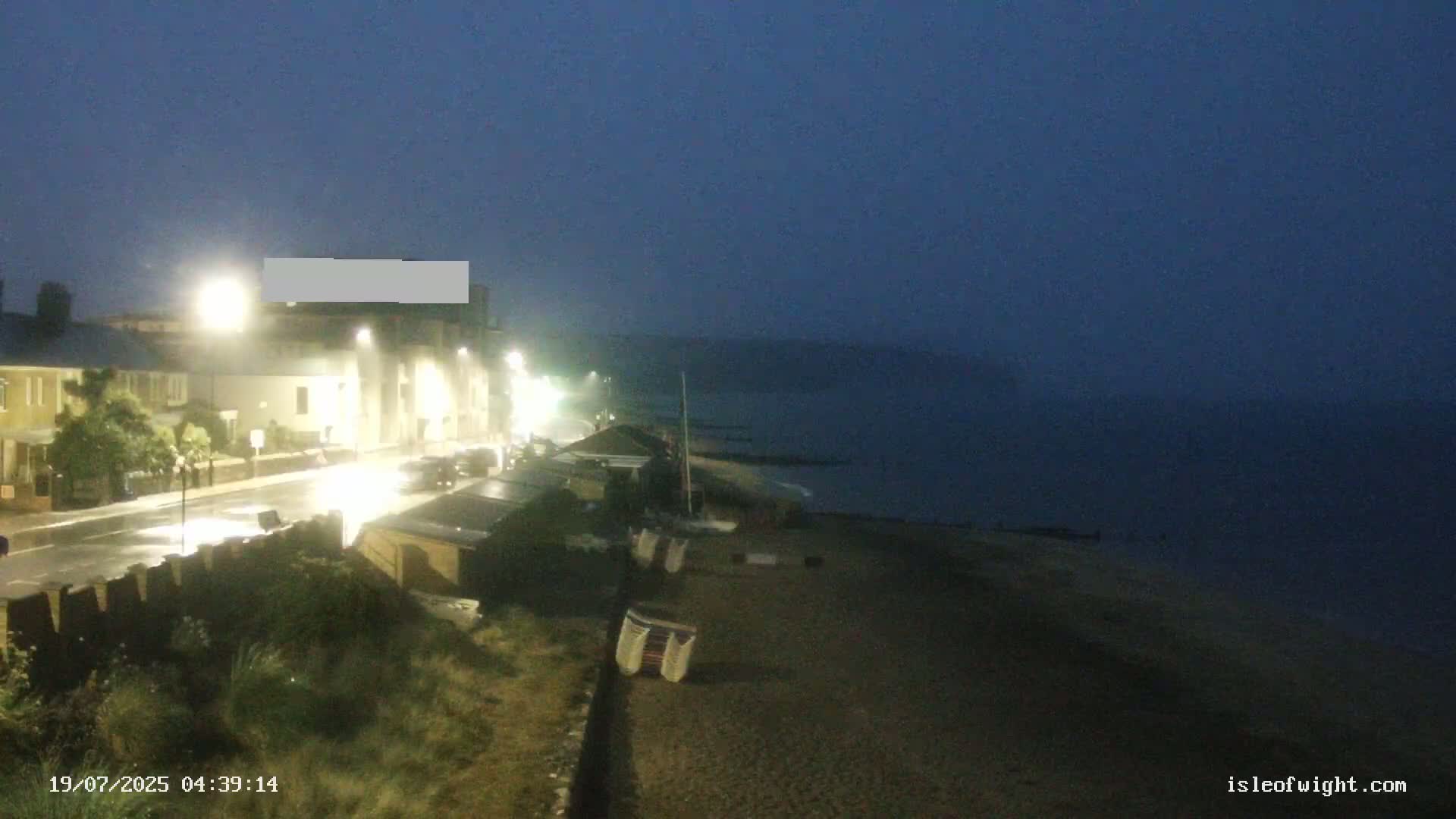 Sandown Beach Live Cam -Sandown, Isle of Wight, South East, England, United Kingdom