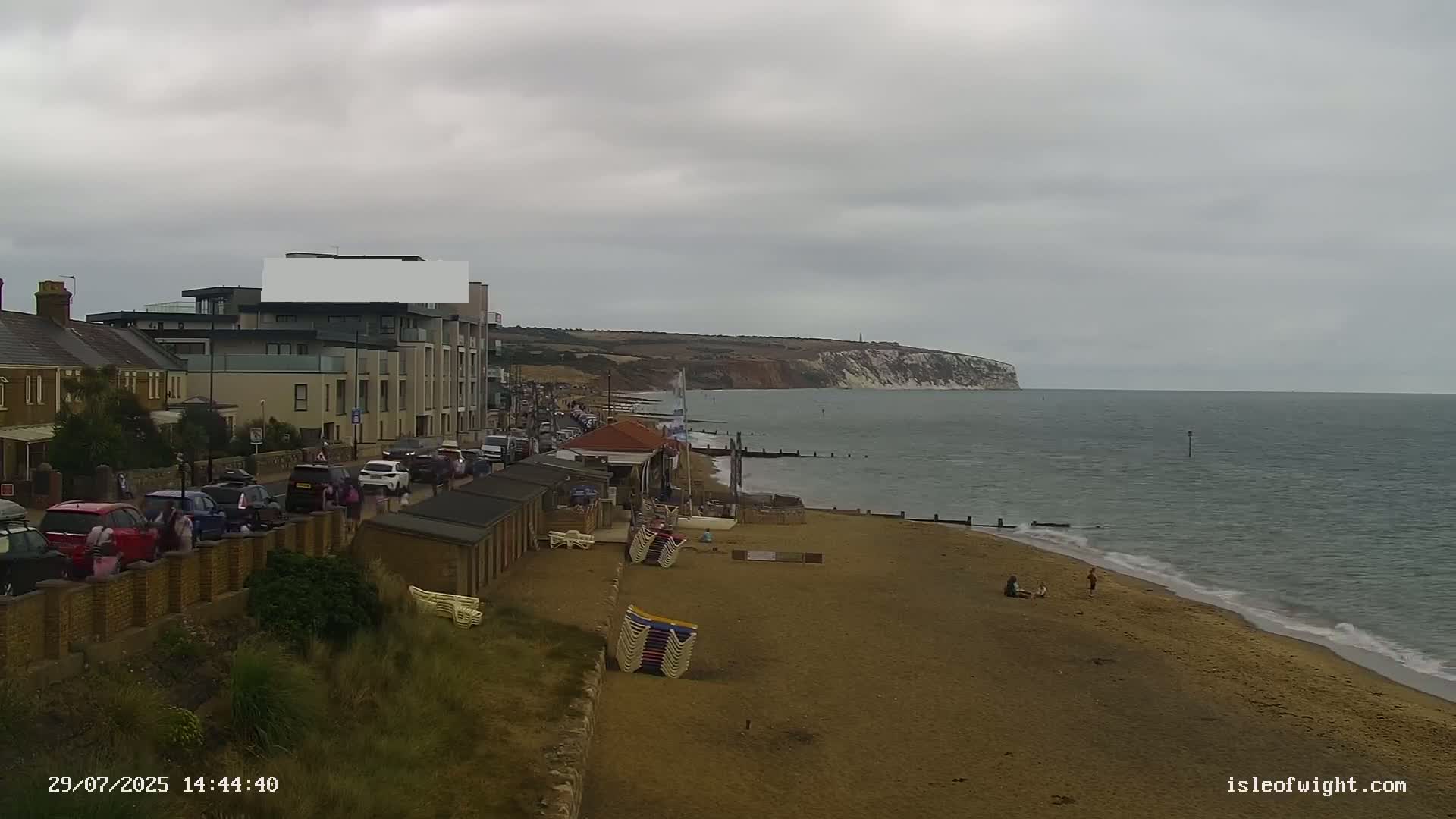 Sandown Beach Live Cam -Sandown, Isle of Wight, South East, England, United Kingdom