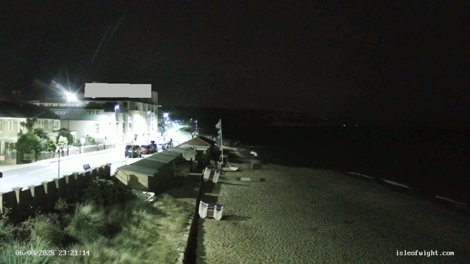 Sandown Beach Live Cam -Sandown, Isle of Wight, South East, England, United Kingdom