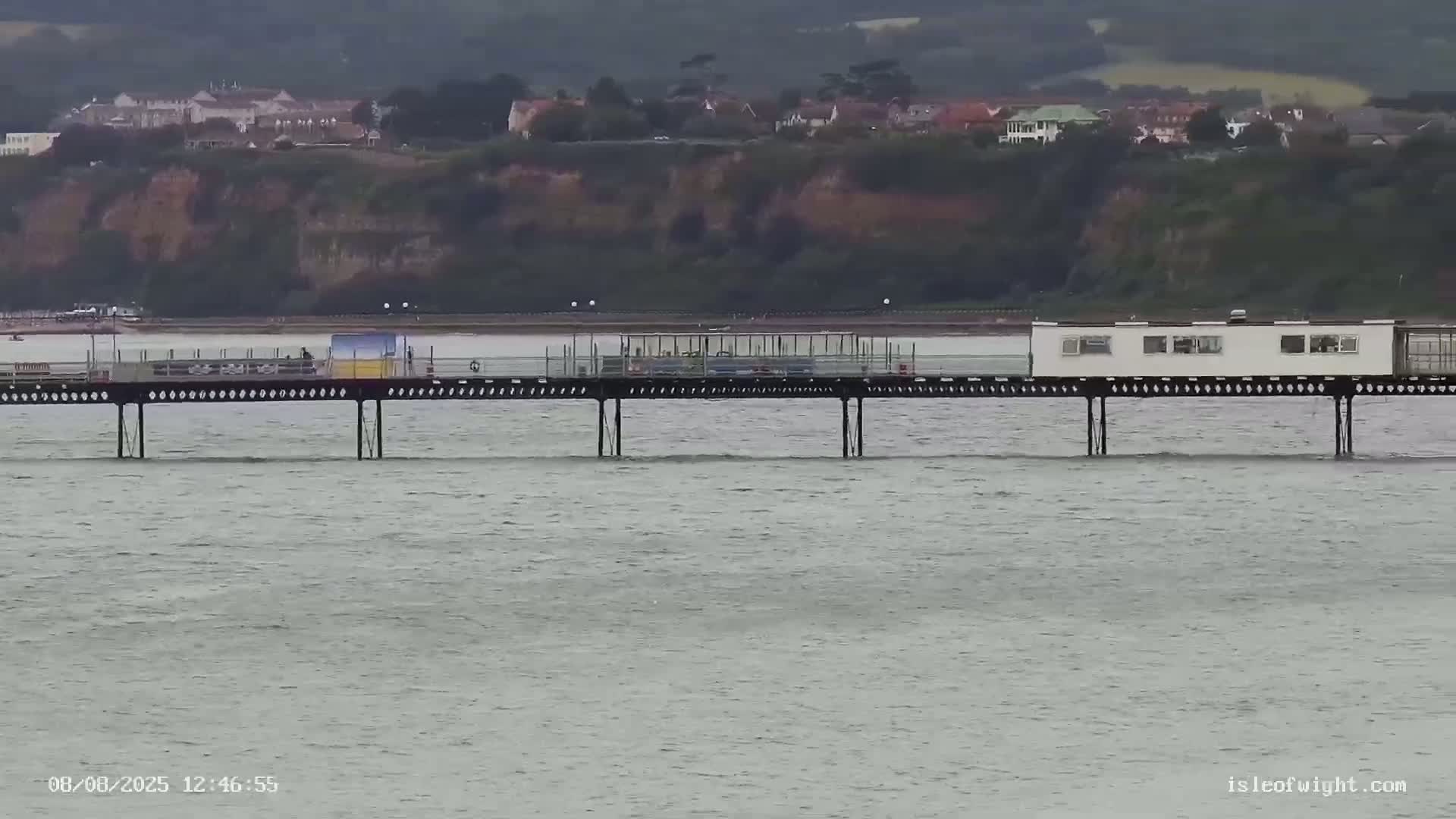 Sandown Beach Live Cam -Sandown, Isle of Wight, South East, England, United Kingdom