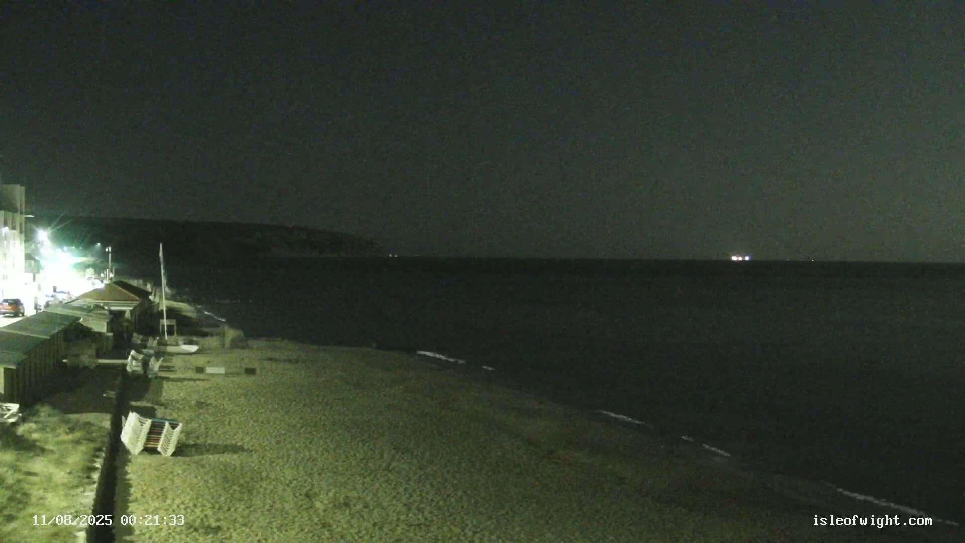 Sandown Beach Live Cam -Sandown, Isle of Wight, South East, England, United Kingdom