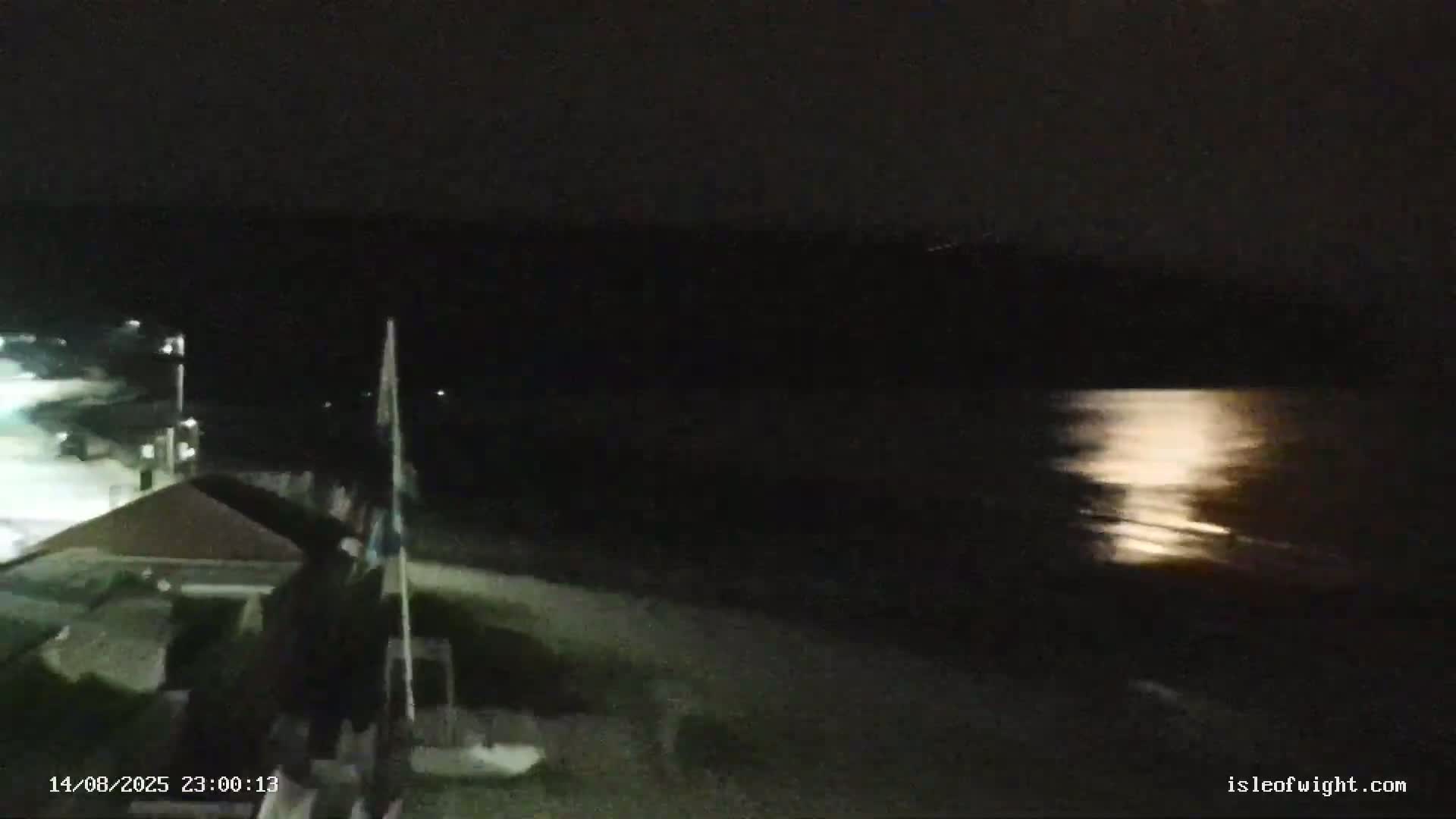 Sandown Beach Live Cam -Sandown, Isle of Wight, South East, England, United Kingdom