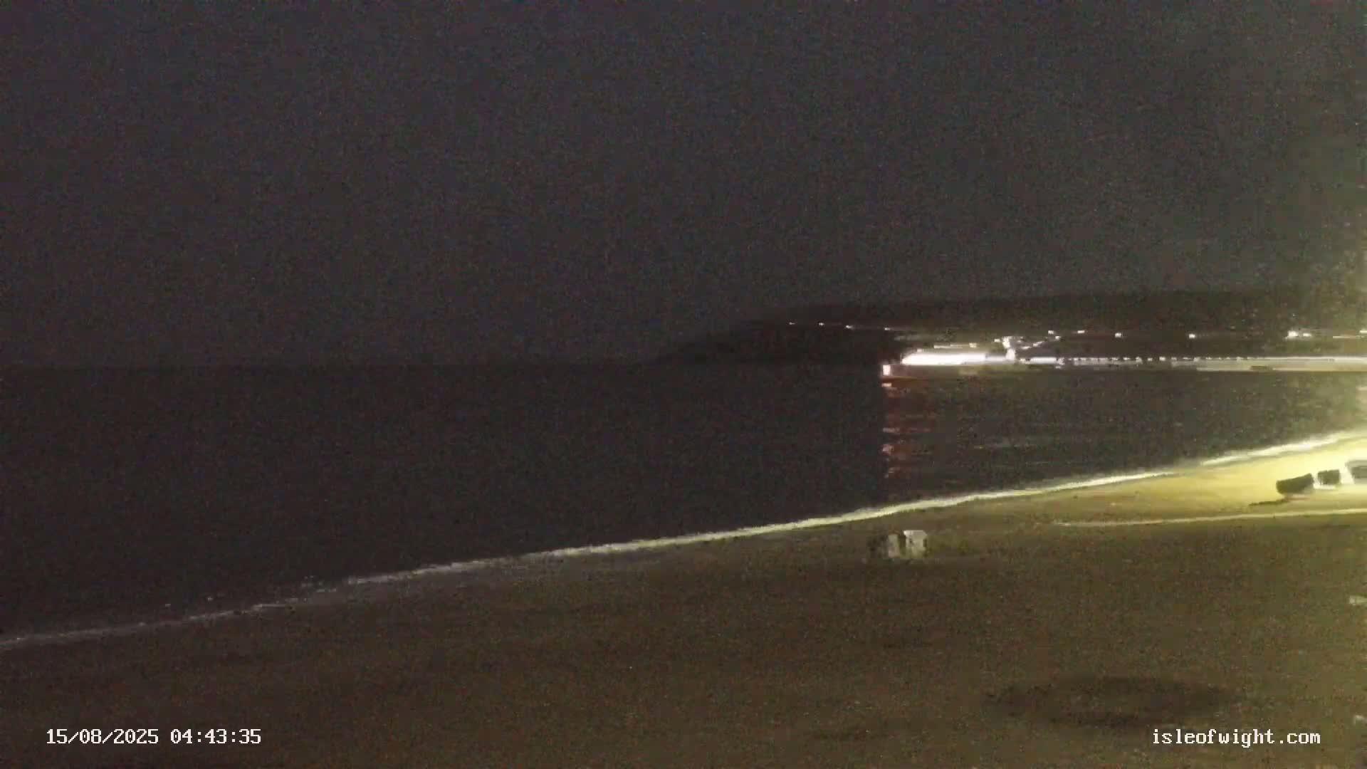 Sandown Beach Live Cam -Sandown, Isle of Wight, South East, England, United Kingdom