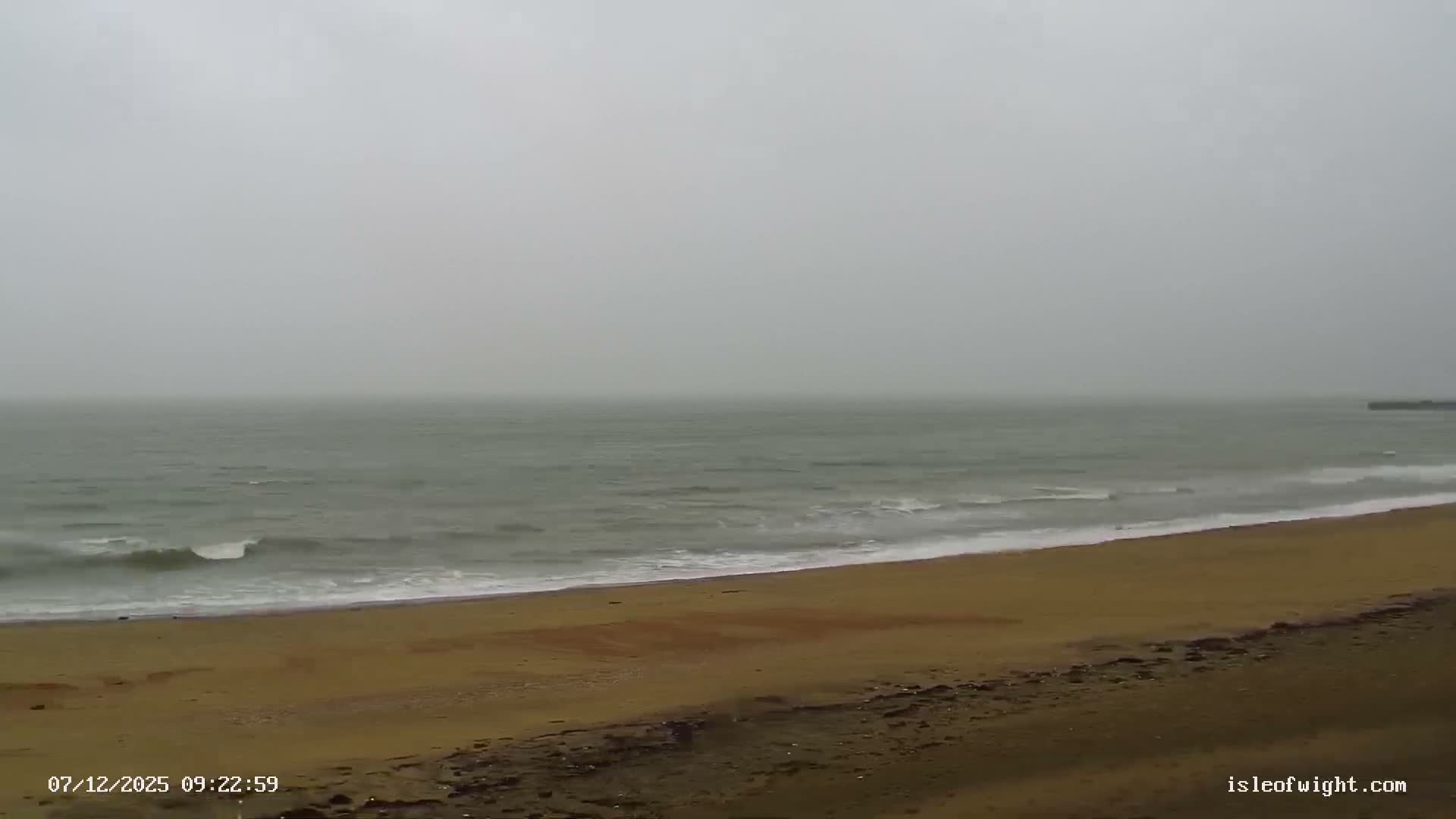 Sandown Beach Live Cam -Sandown, Isle of Wight, South East, England, United Kingdom