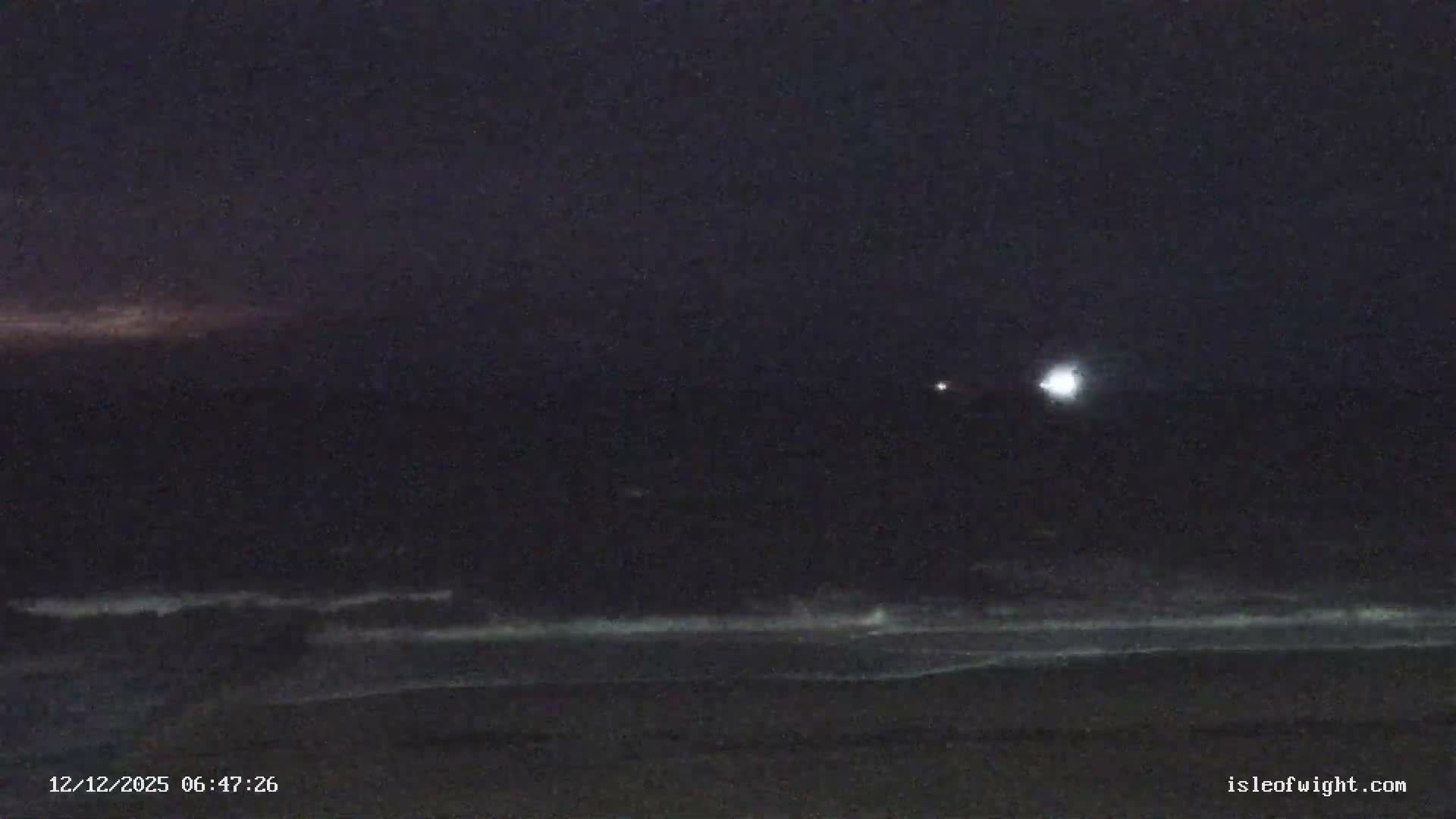 Sandown Beach Live Cam -Sandown, Isle of Wight, South East, England, United Kingdom