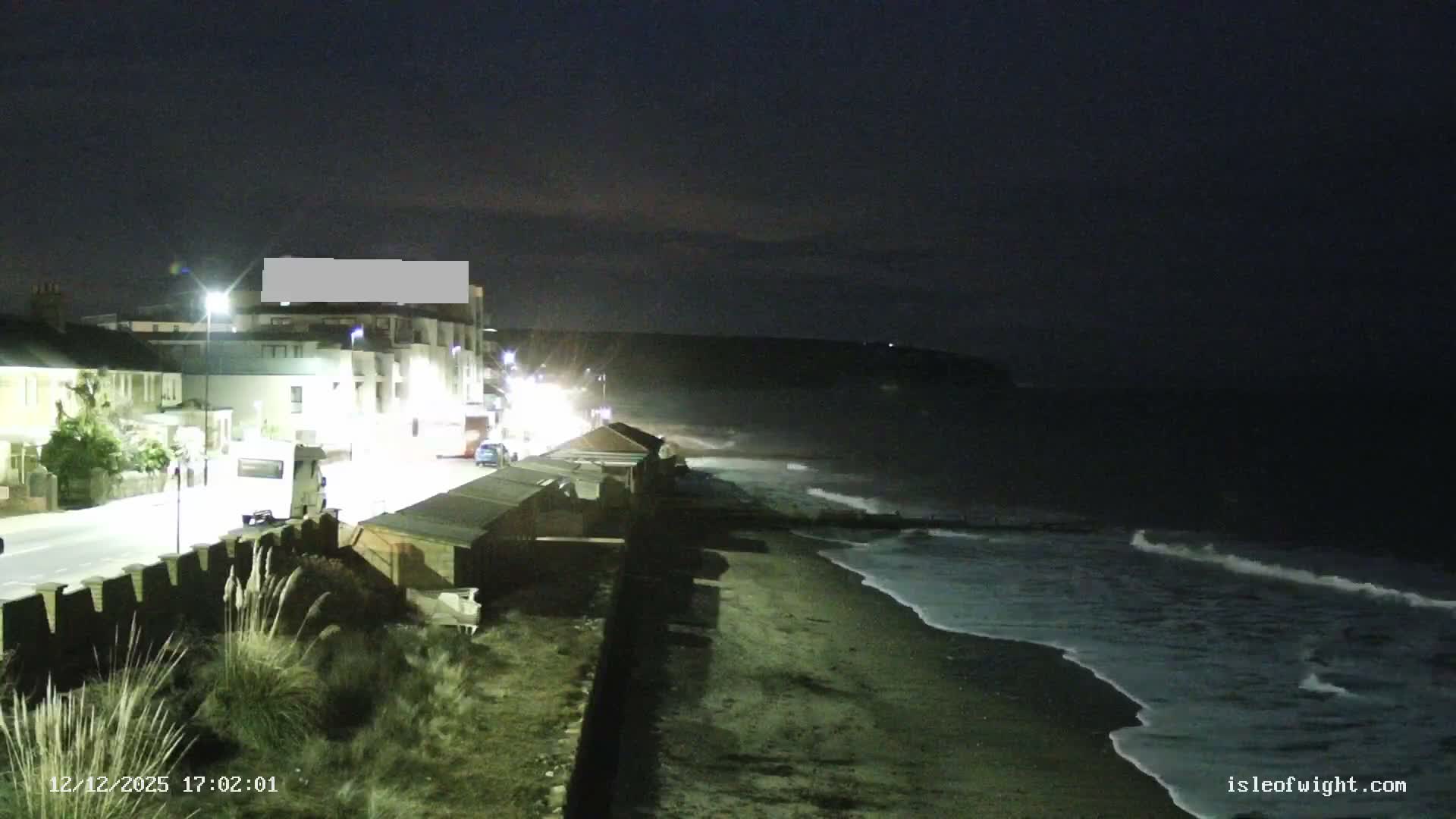 Sandown Beach Live Cam -Sandown, Isle of Wight, South East, England, United Kingdom