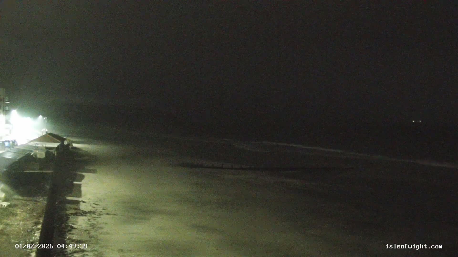 Sandown Beach Live Cam -Sandown, Isle of Wight, South East, England, United Kingdom
