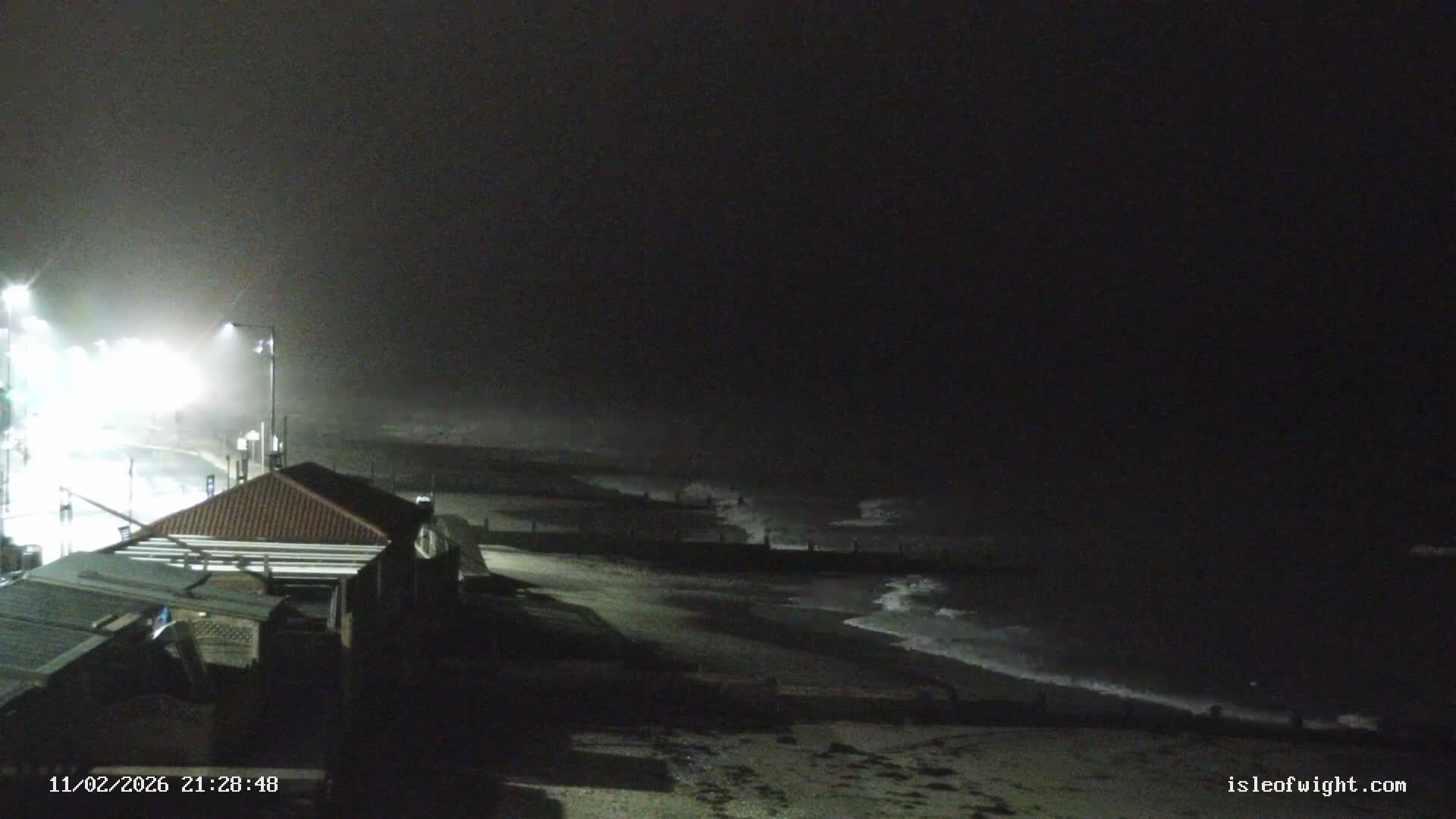 Sandown Beach Live Cam -Sandown, Isle of Wight, South East, England, United Kingdom