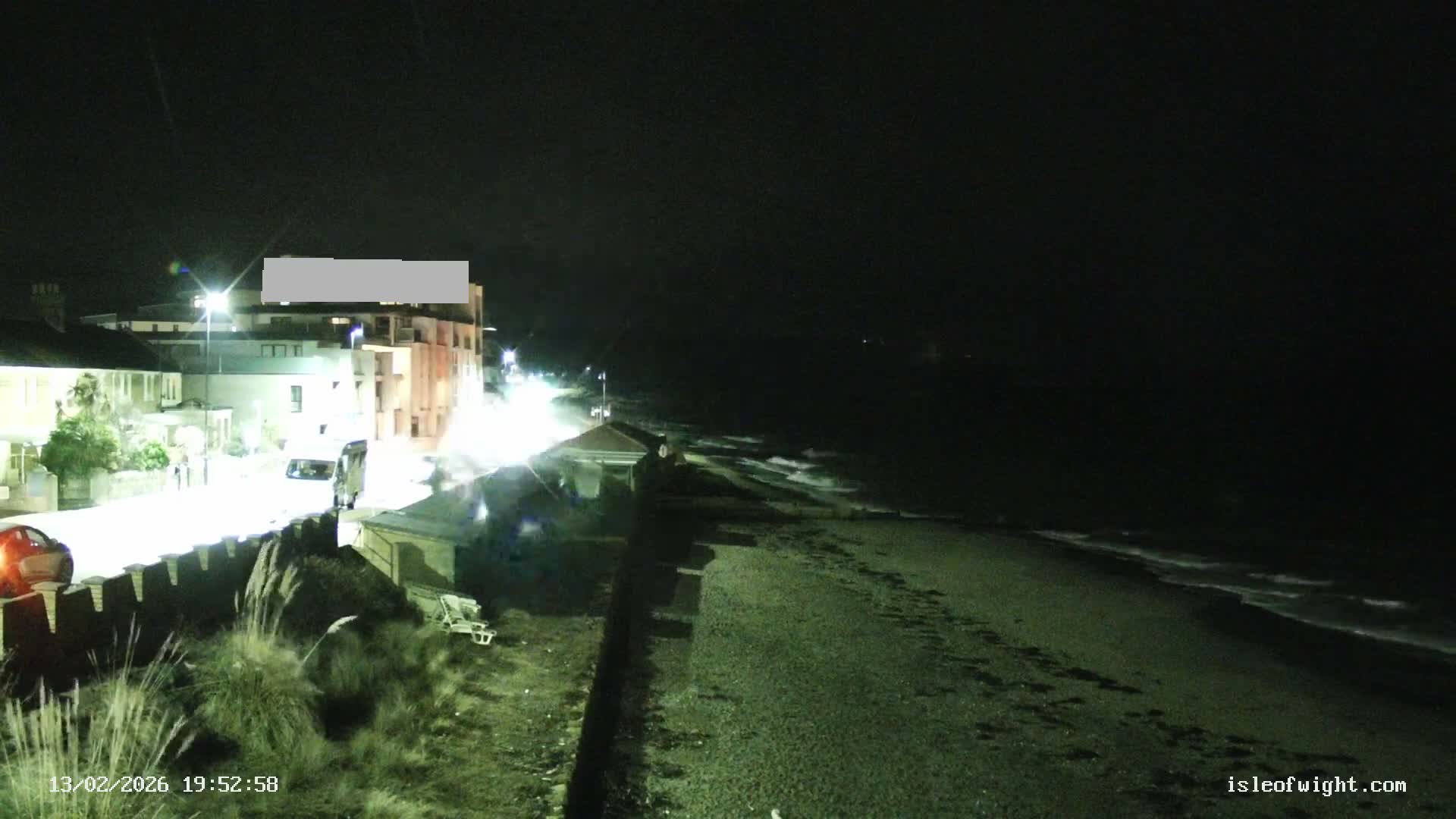 Sandown Beach Live Cam -Sandown, Isle of Wight, South East, England, United Kingdom