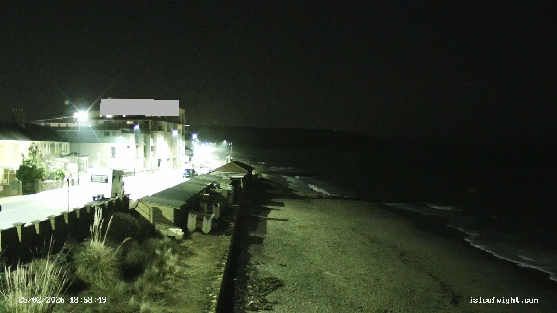 Sandown Beach Live Cam -Sandown, Isle of Wight, South East, England, United Kingdom