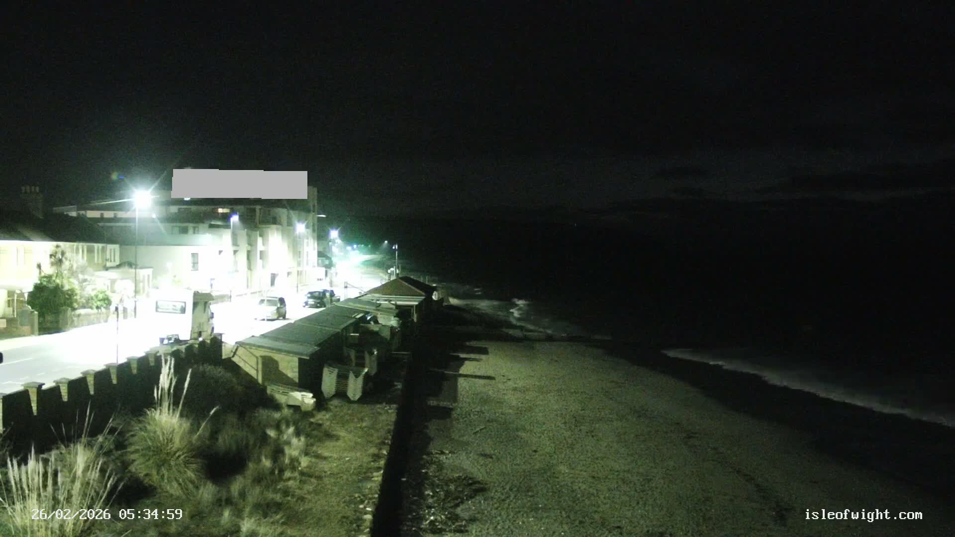 Sandown Beach Live Cam -Sandown, Isle of Wight, South East, England, United Kingdom