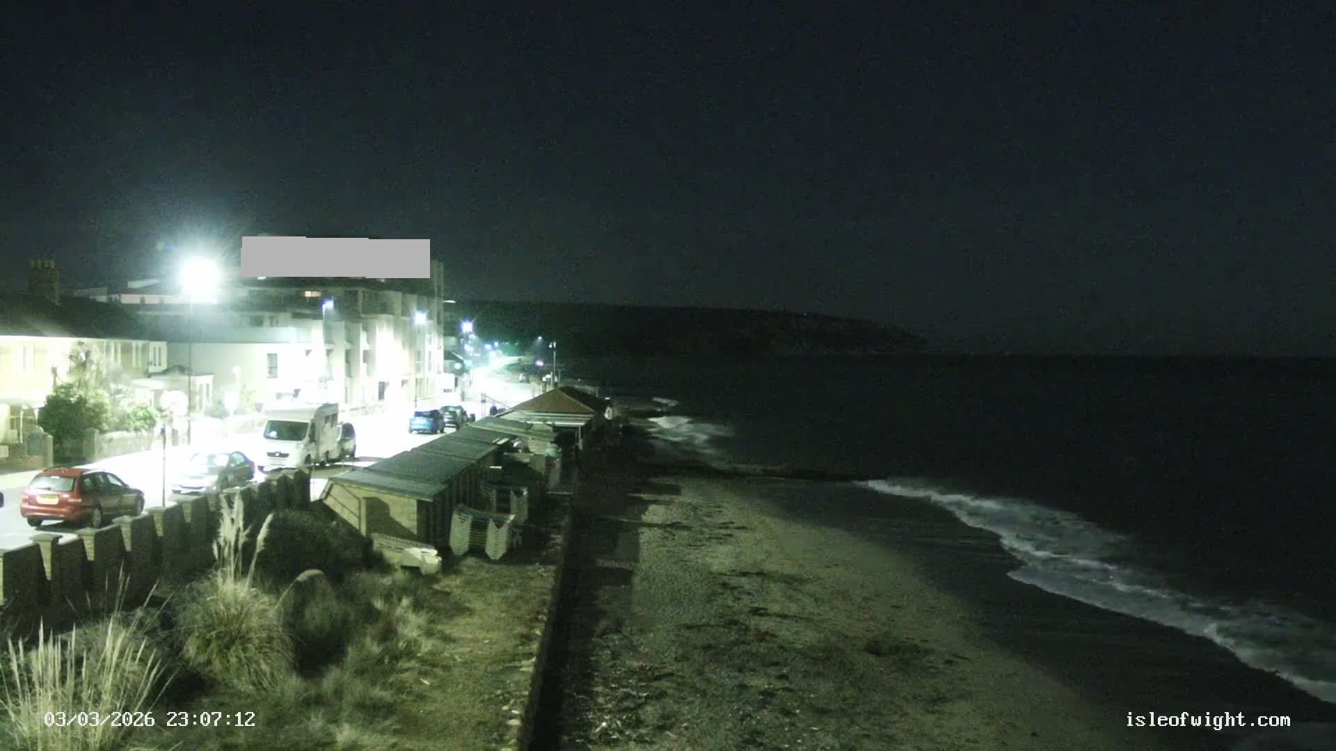Sandown Beach Live Cam -Sandown, Isle of Wight, South East, England, United Kingdom
