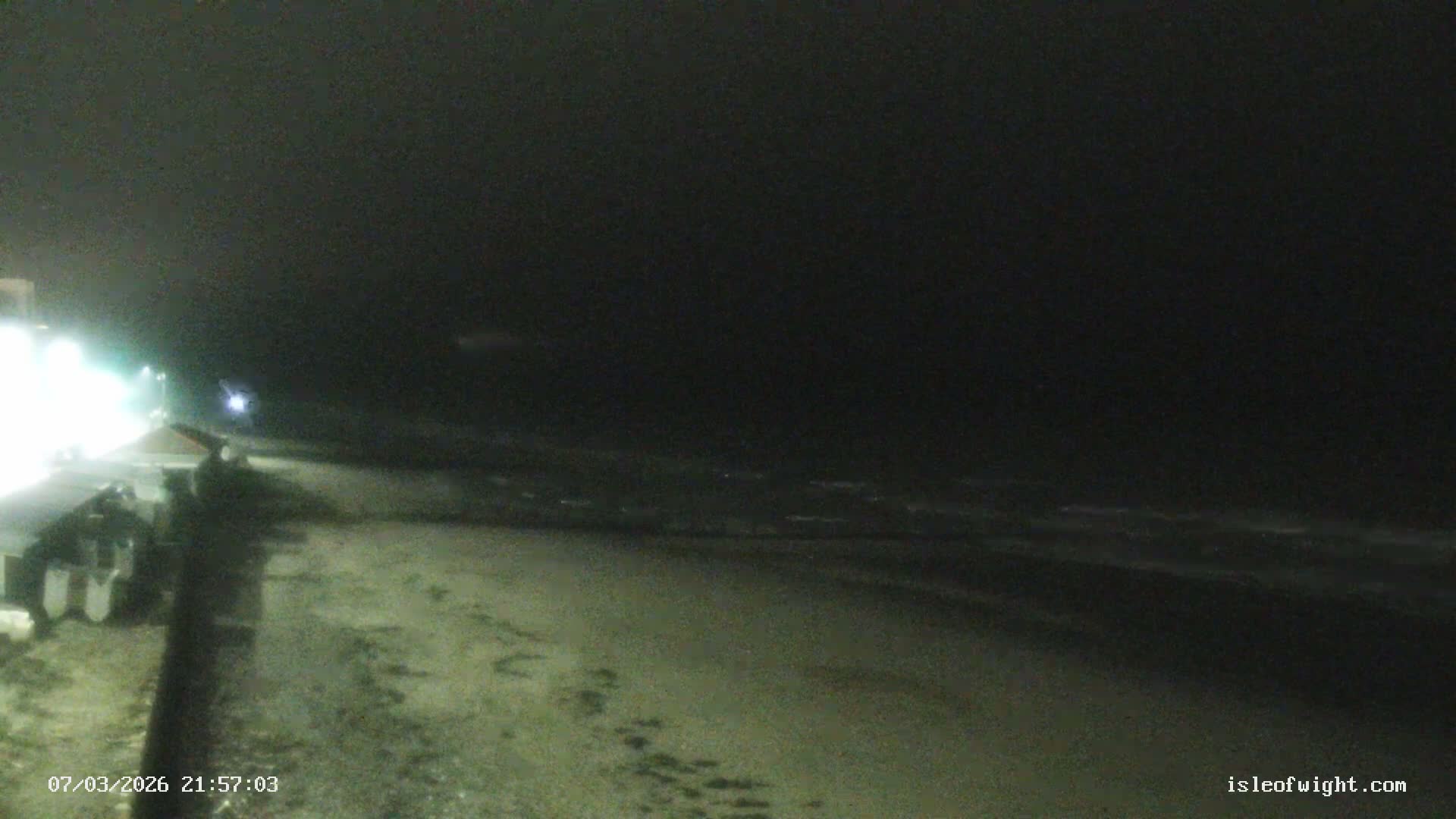 Sandown Beach Live Cam -Sandown, Isle of Wight, South East, England, United Kingdom