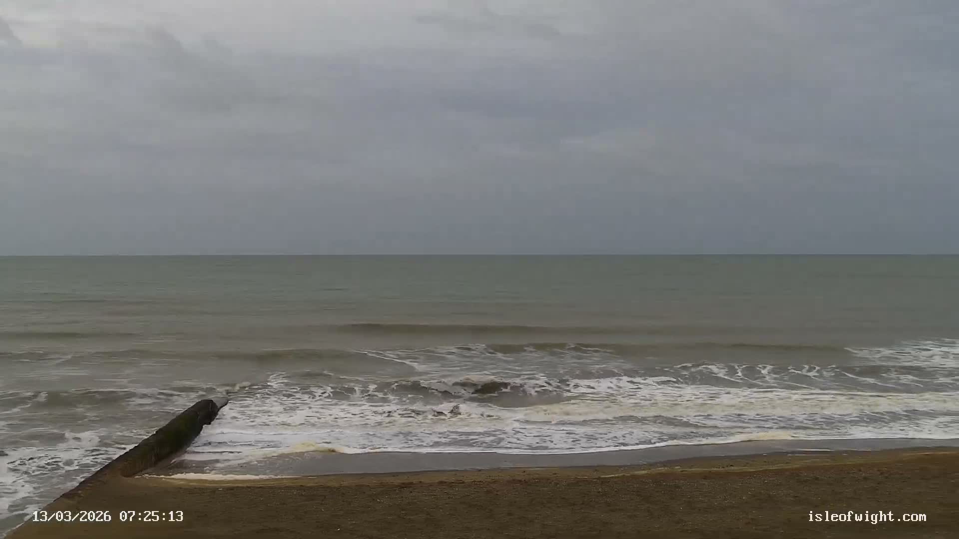 Sandown Beach Live Cam -Sandown, Isle of Wight, South East, England, United Kingdom