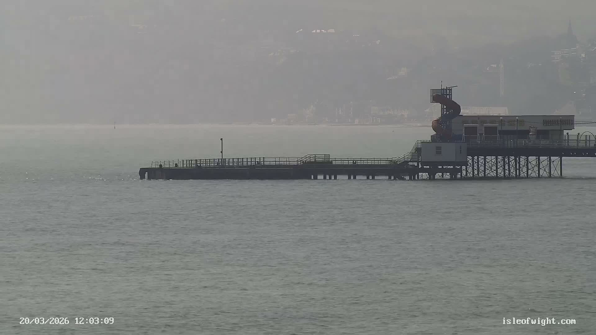 Sandown Beach Live Cam -Sandown, Isle of Wight, South East, England, United Kingdom