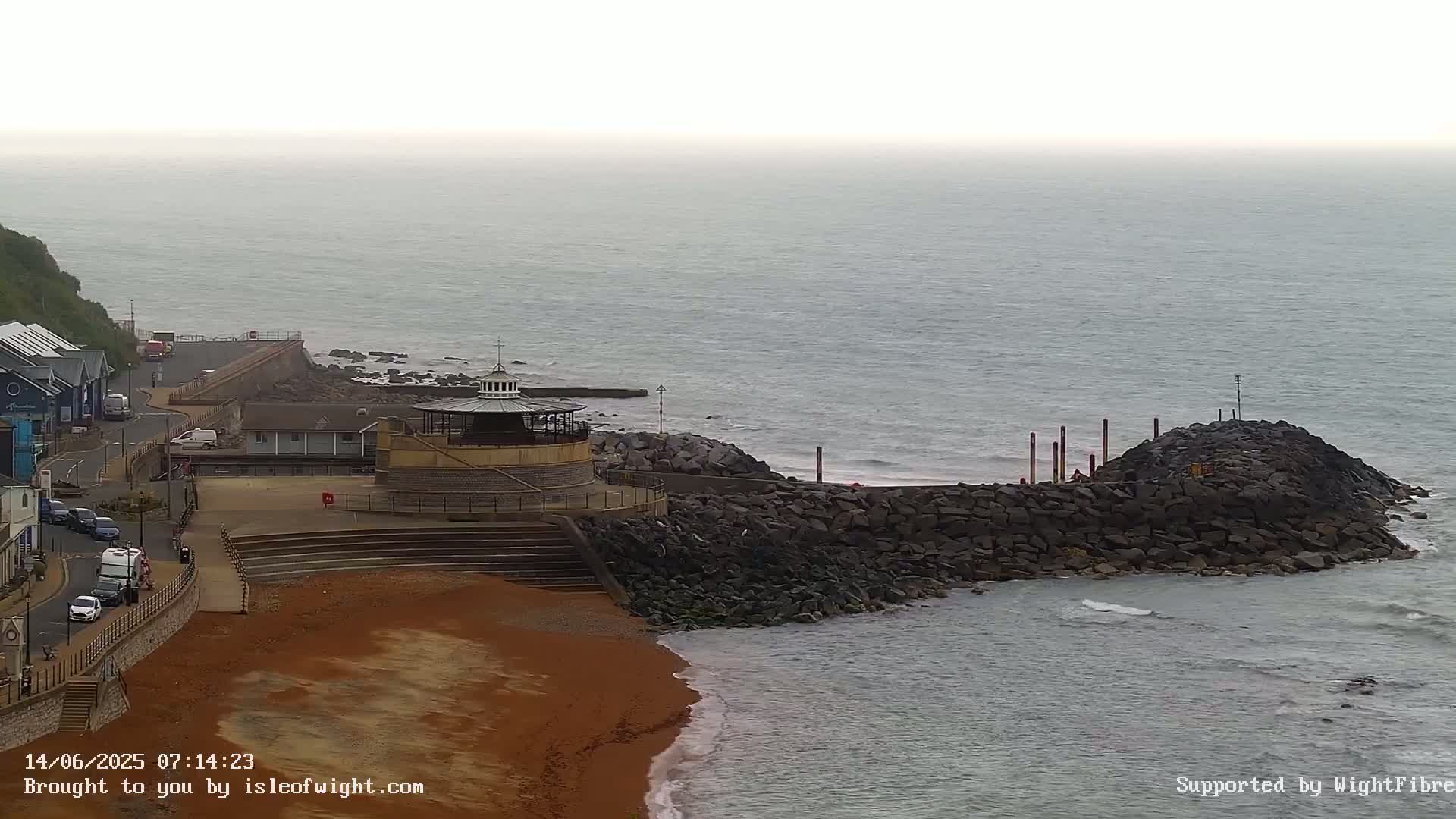 Ventnor Beach Live Cam - Ventnor, Isle of Wight, South East, England, United Kingdom