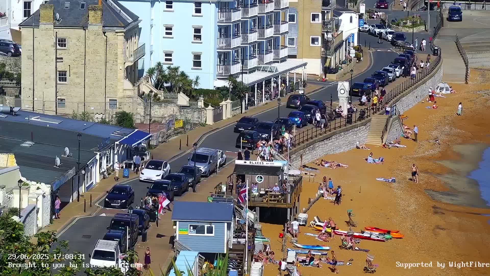 Ventnor Beach Live Cam - Ventnor, Isle of Wight, South East, England, United Kingdom