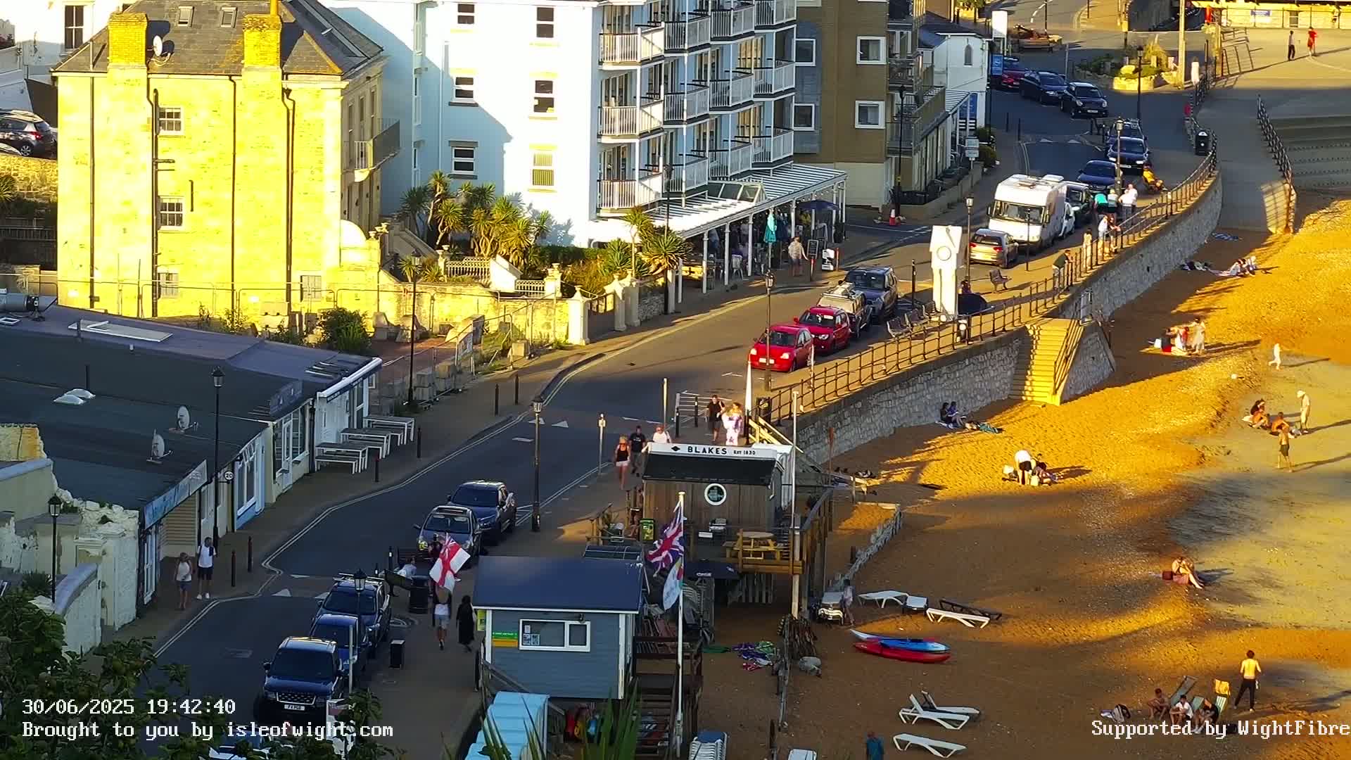 Ventnor Beach Live Cam - Ventnor, Isle of Wight, South East, England, United Kingdom