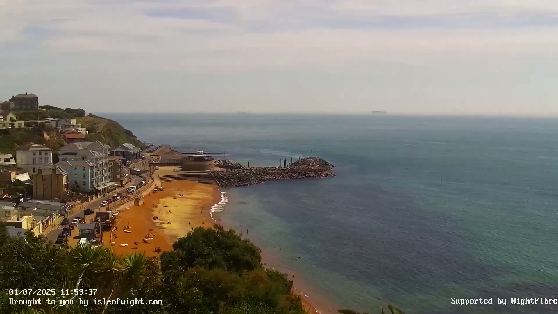 Ventnor Beach Live Cam - Ventnor, Isle of Wight, South East, England, United Kingdom