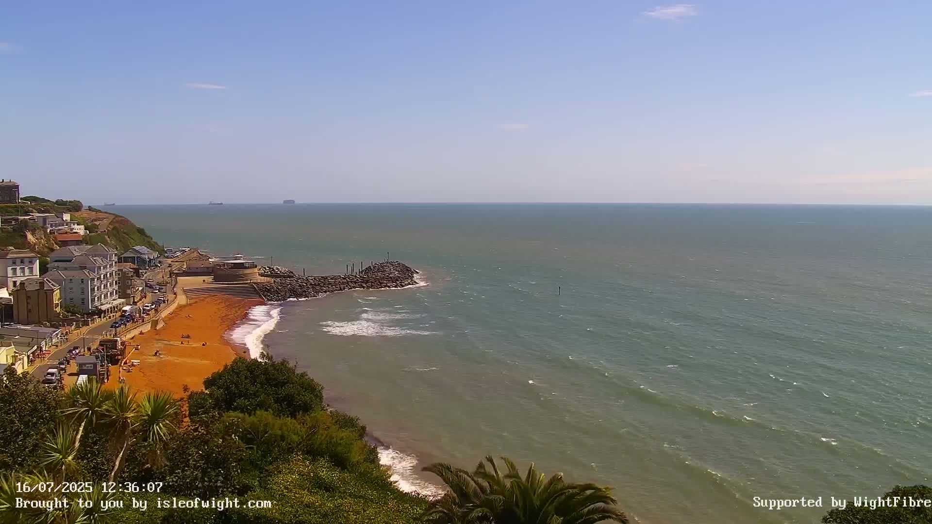 Ventnor Beach Live Cam - Ventnor, Isle of Wight, South East, England, United Kingdom