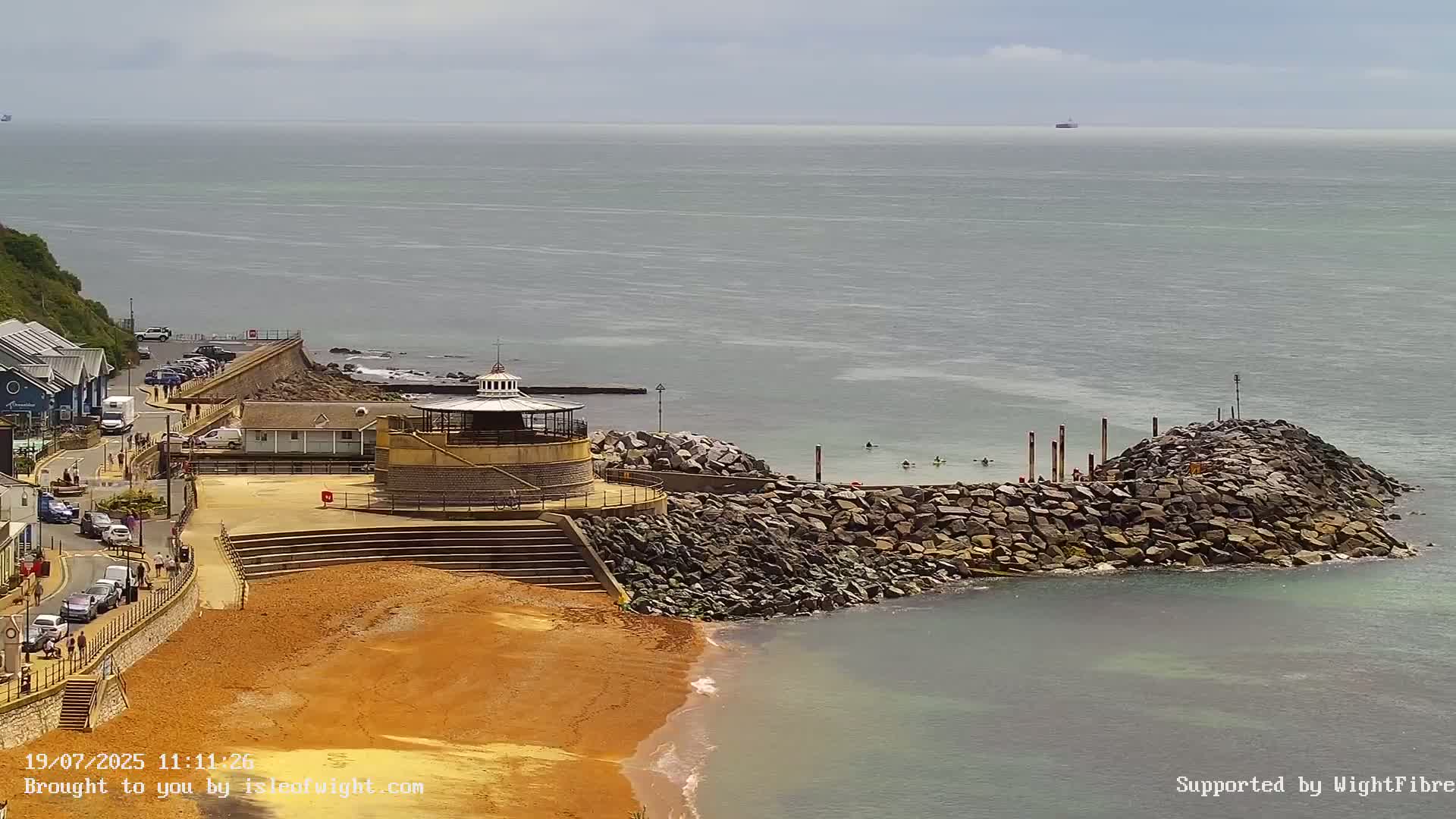 Ventnor Beach Live Cam - Ventnor, Isle of Wight, South East, England, United Kingdom