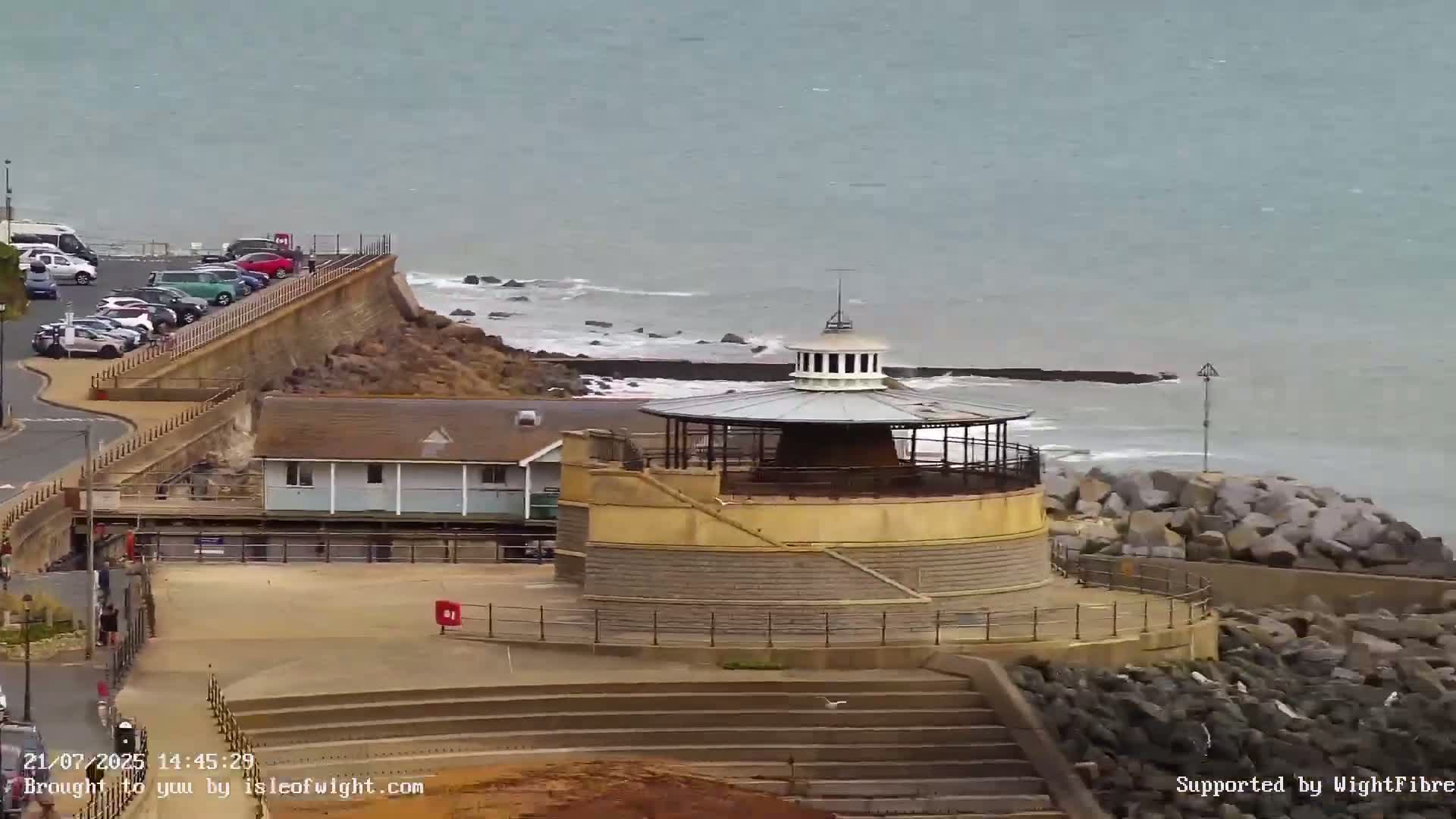 Ventnor Beach Live Cam - Ventnor, Isle of Wight, South East, England, United Kingdom