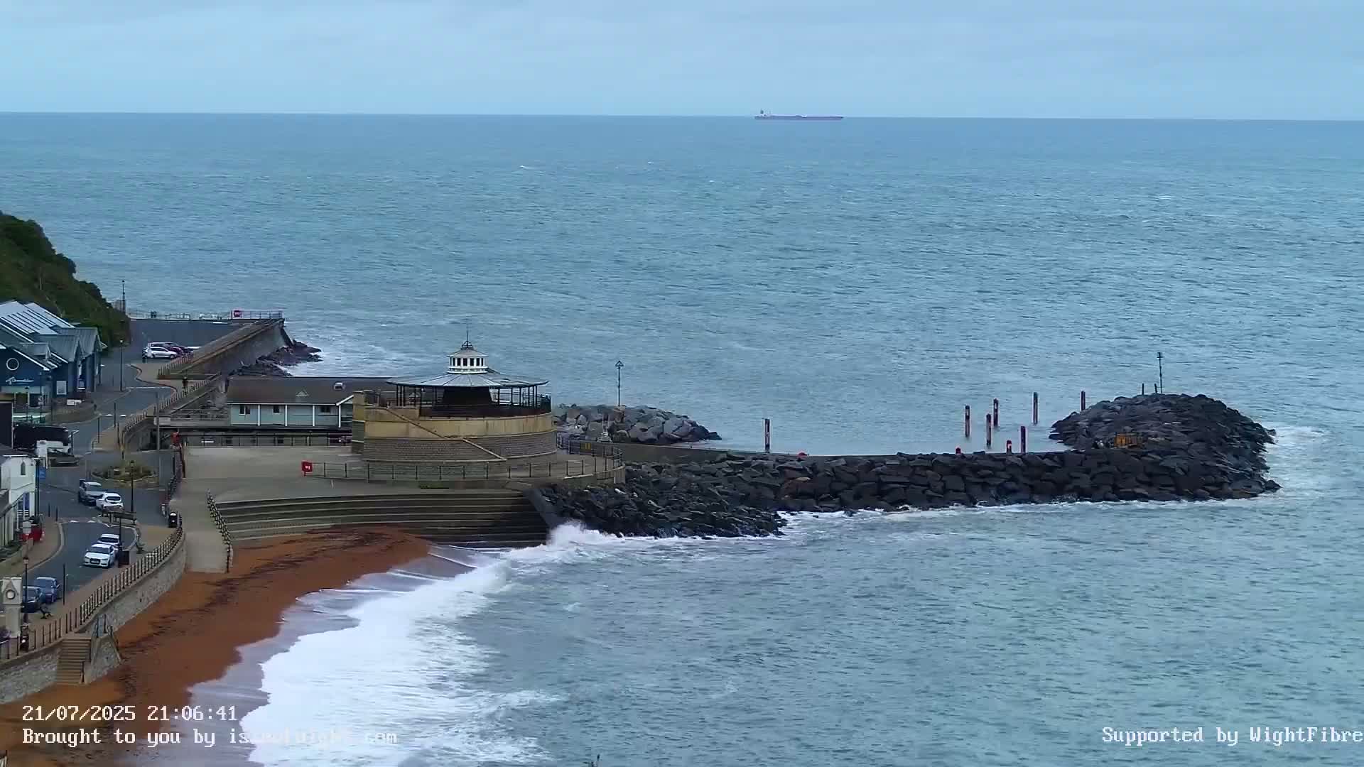 Ventnor Beach Live Cam - Ventnor, Isle of Wight, South East, England, United Kingdom