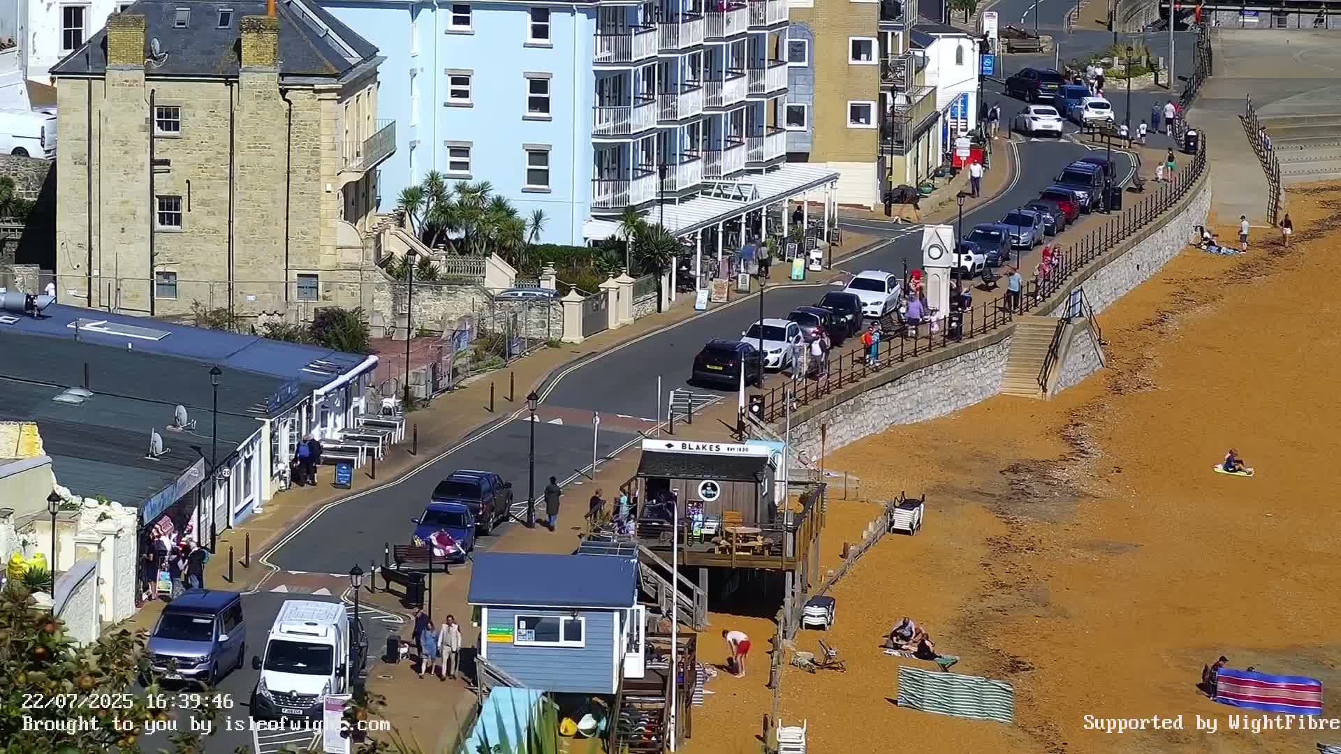 Ventnor Beach Live Cam - Ventnor, Isle of Wight, South East, England, United Kingdom