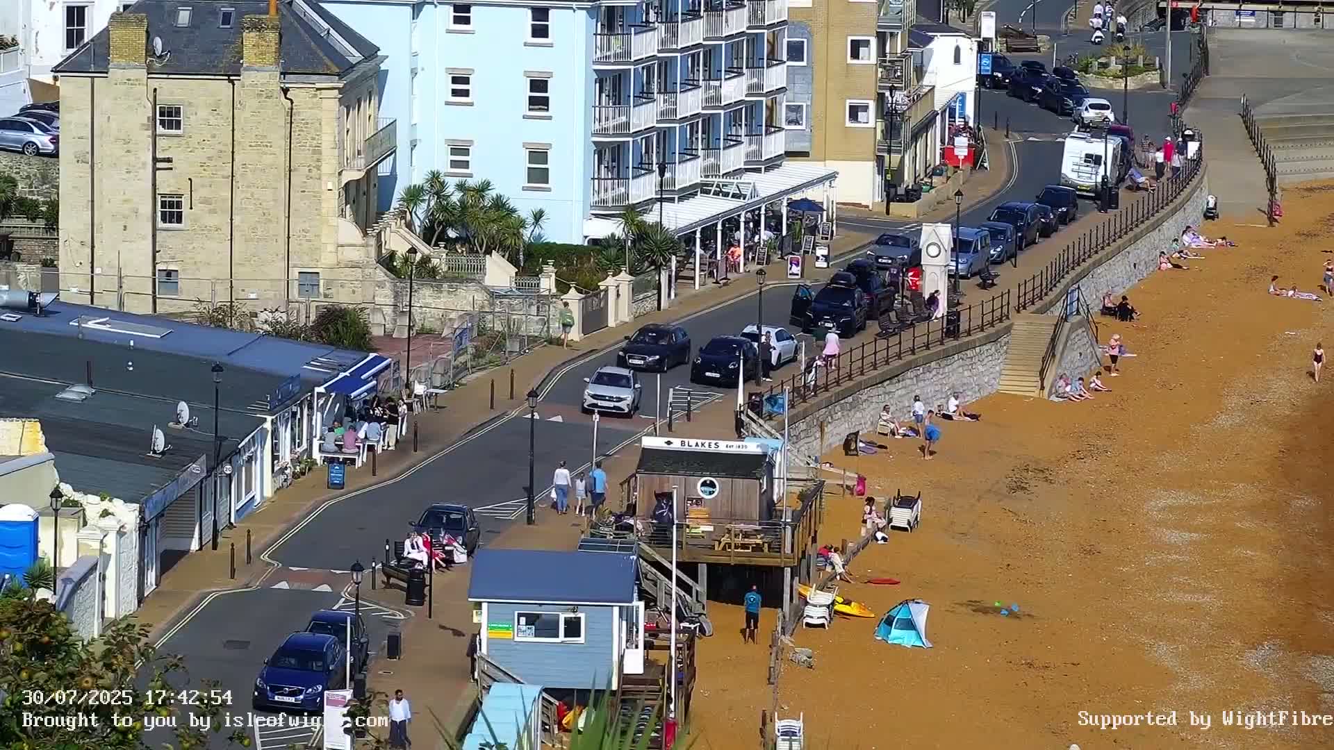 Ventnor Beach Live Cam - Ventnor, Isle of Wight, South East, England, United Kingdom