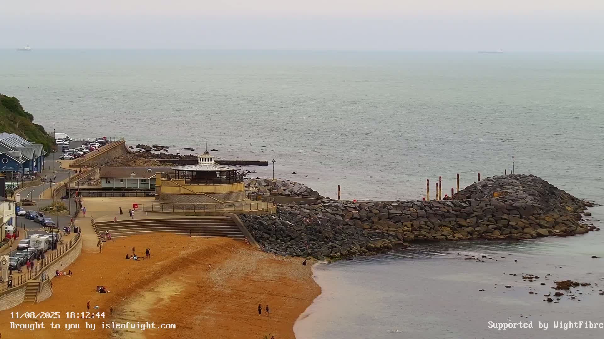 Ventnor Beach Live Cam - Ventnor, Isle of Wight, South East, England, United Kingdom